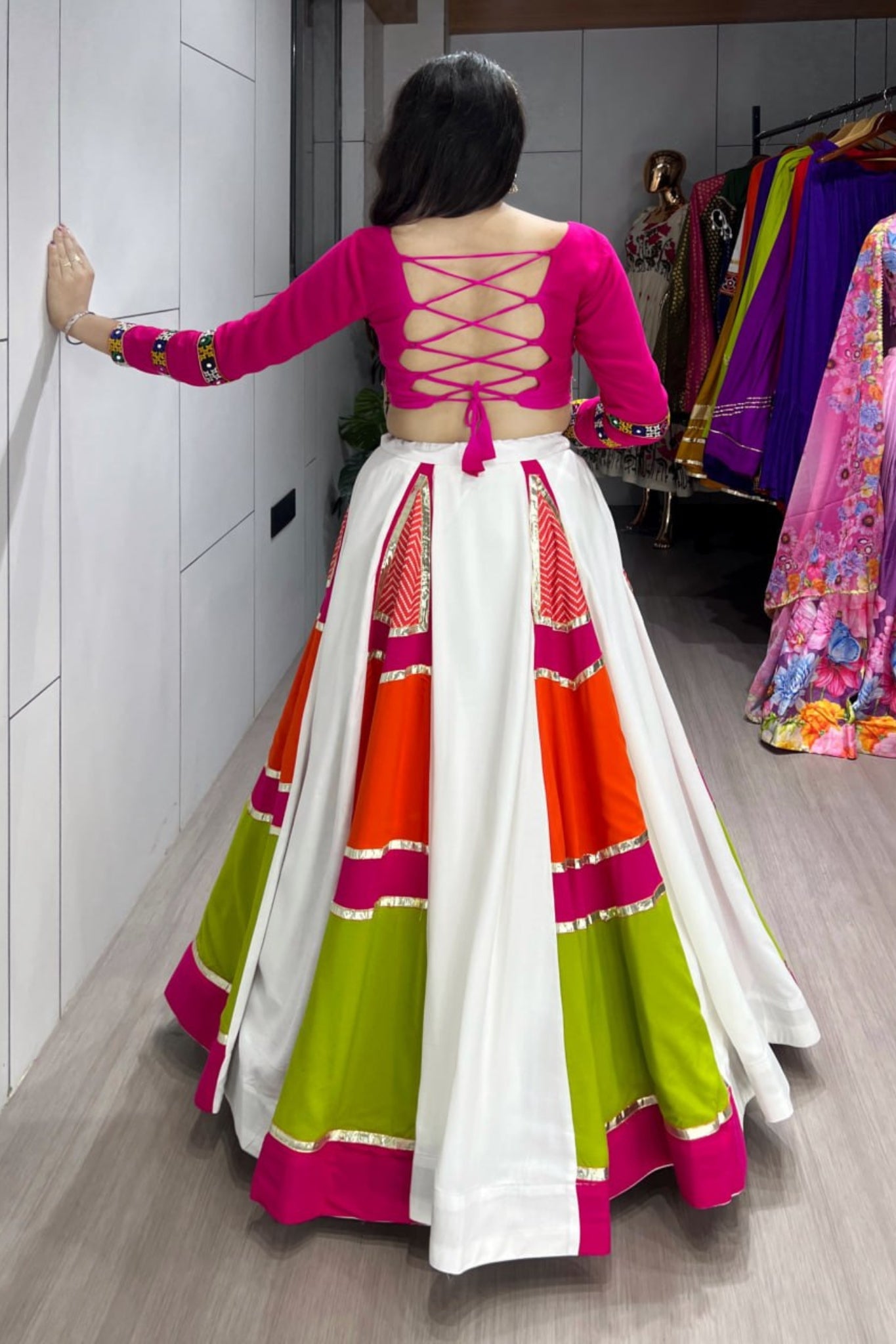 Navratri Special Designer Kutchhi Work Chaniya Choli For Women