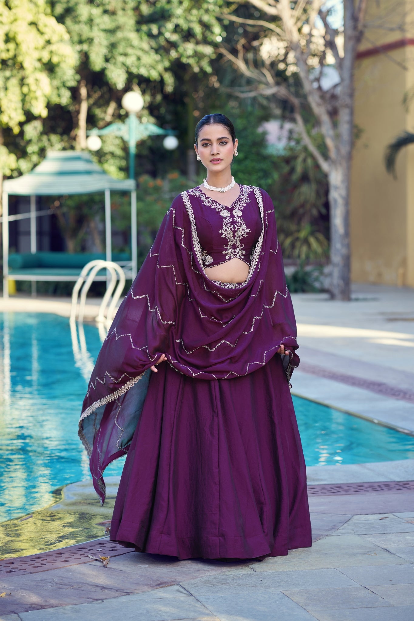 Designer Premium Embroidered Ethnic Lehenga Choli For Wedding