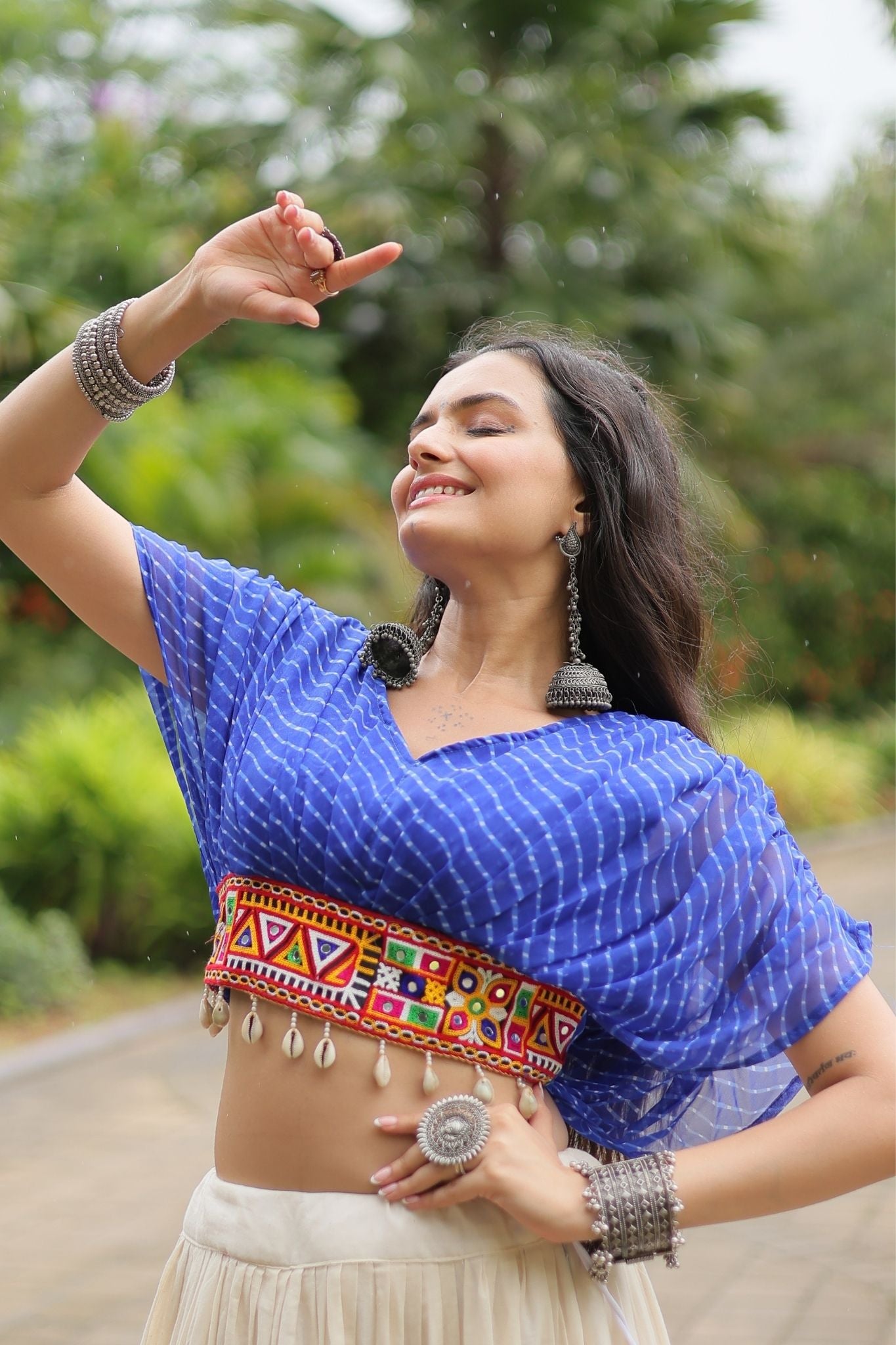 Standard Frill Design Navratri Lehenga Choli
