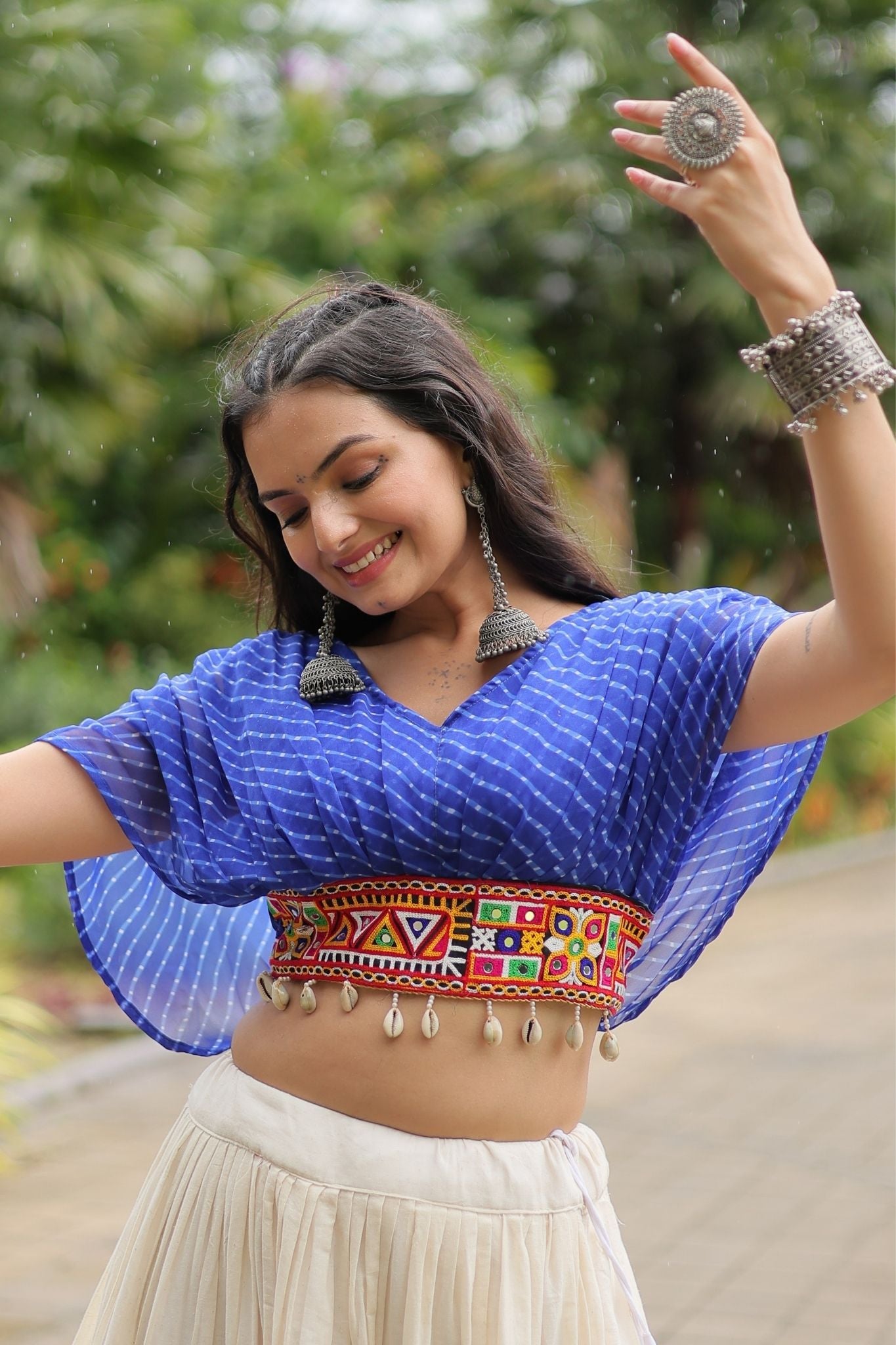 Standard Frill Design Navratri Lehenga Choli