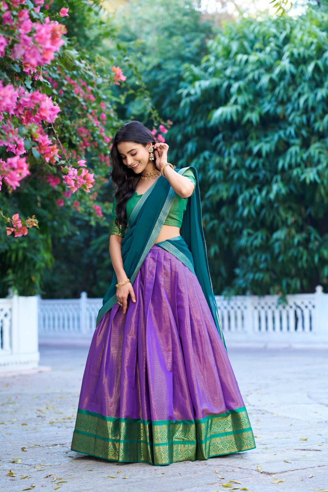 Kanchipuram Silk Lehenga Choli