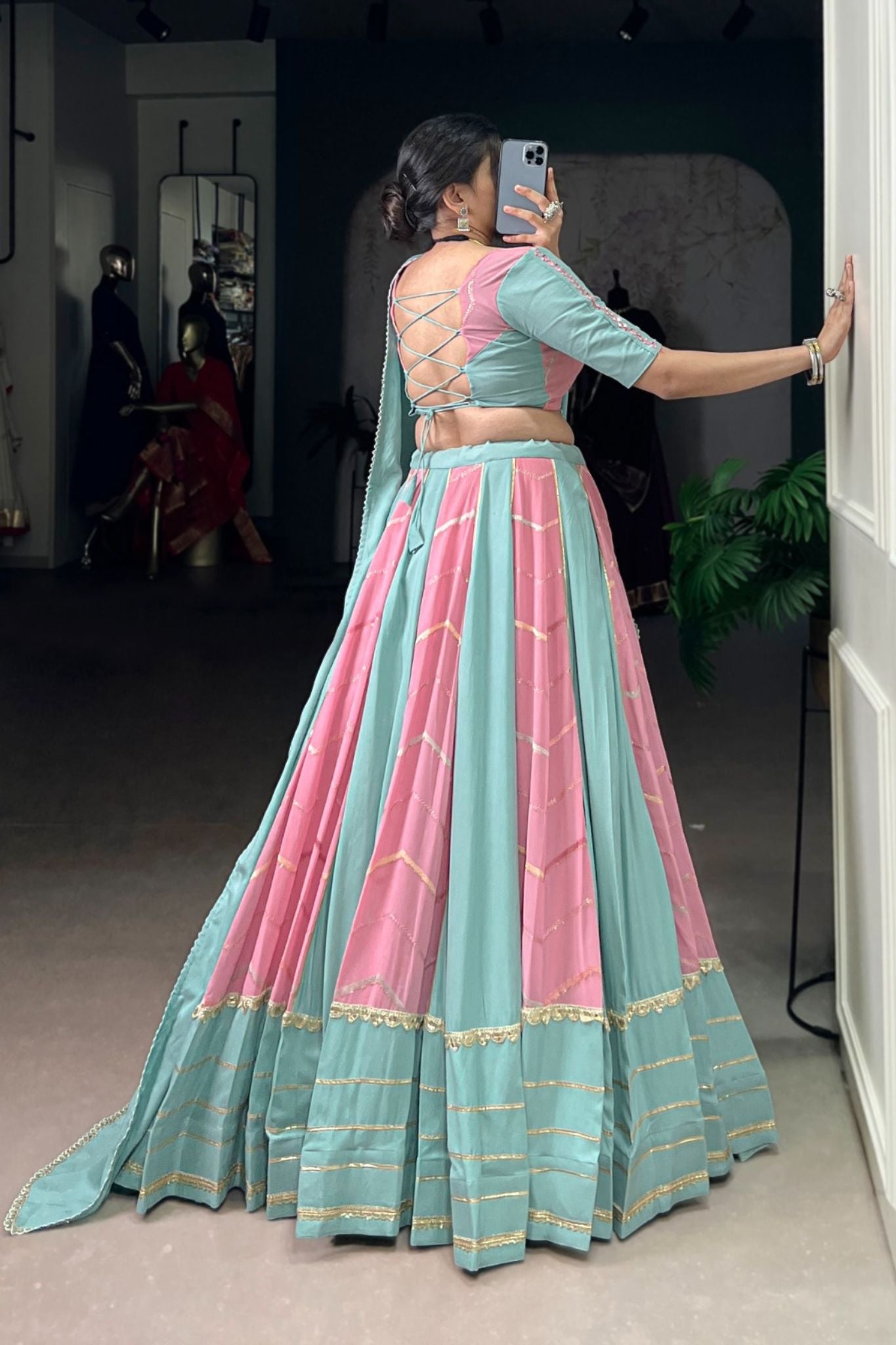 Festive Elegance Beautiful Designer Classic Navratri Lehenga Choli