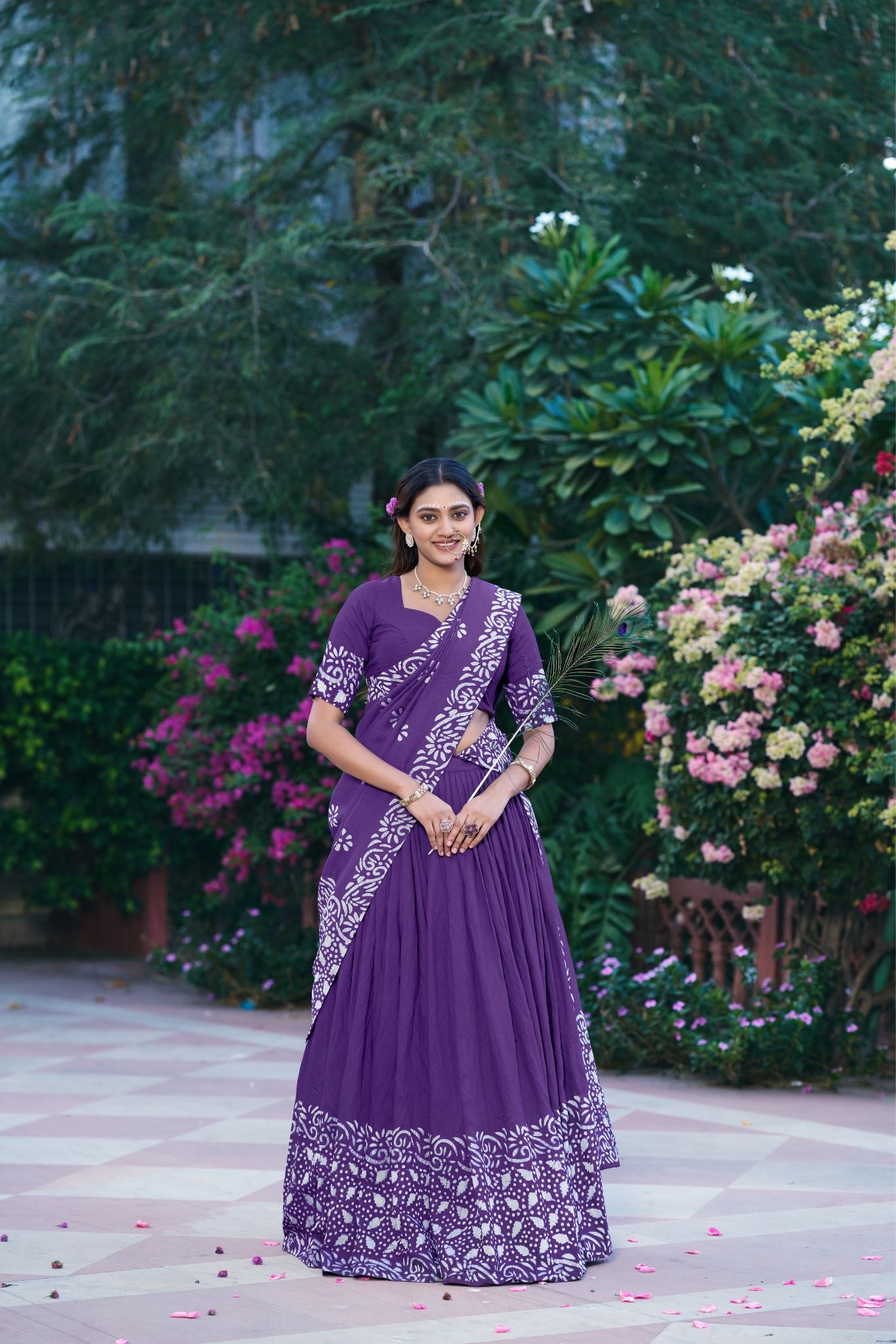 Festival Special Navratri And Janmashtami Gopi Dress For Women
