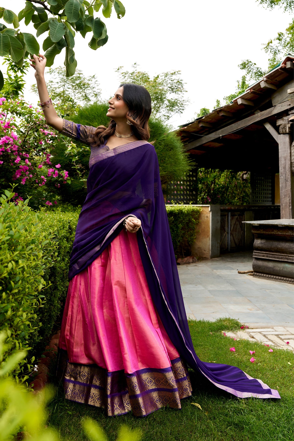 Kanchipuram Silk Lehenga Choli
