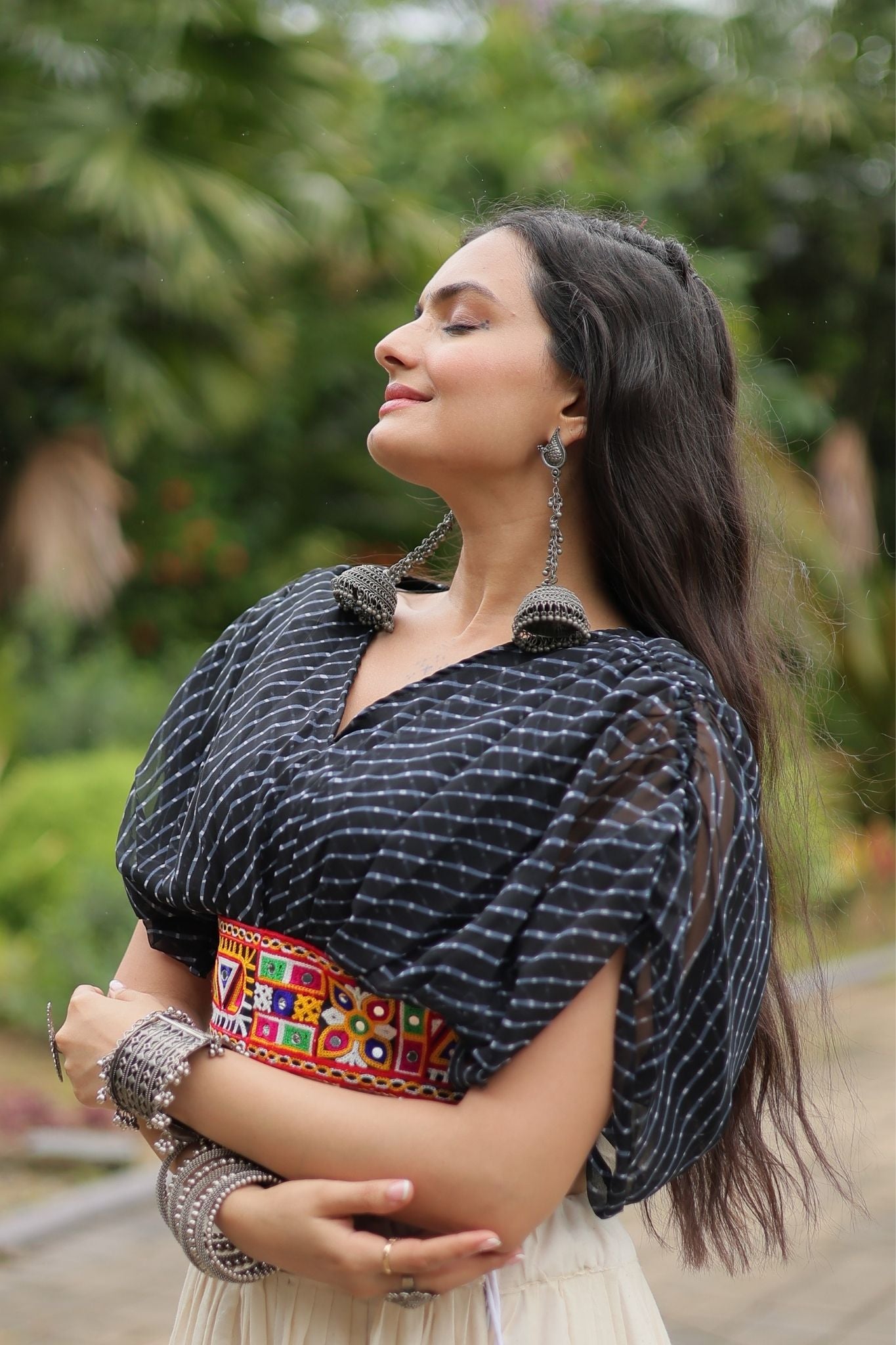 Standard Frill Design Navratri Lehenga Choli