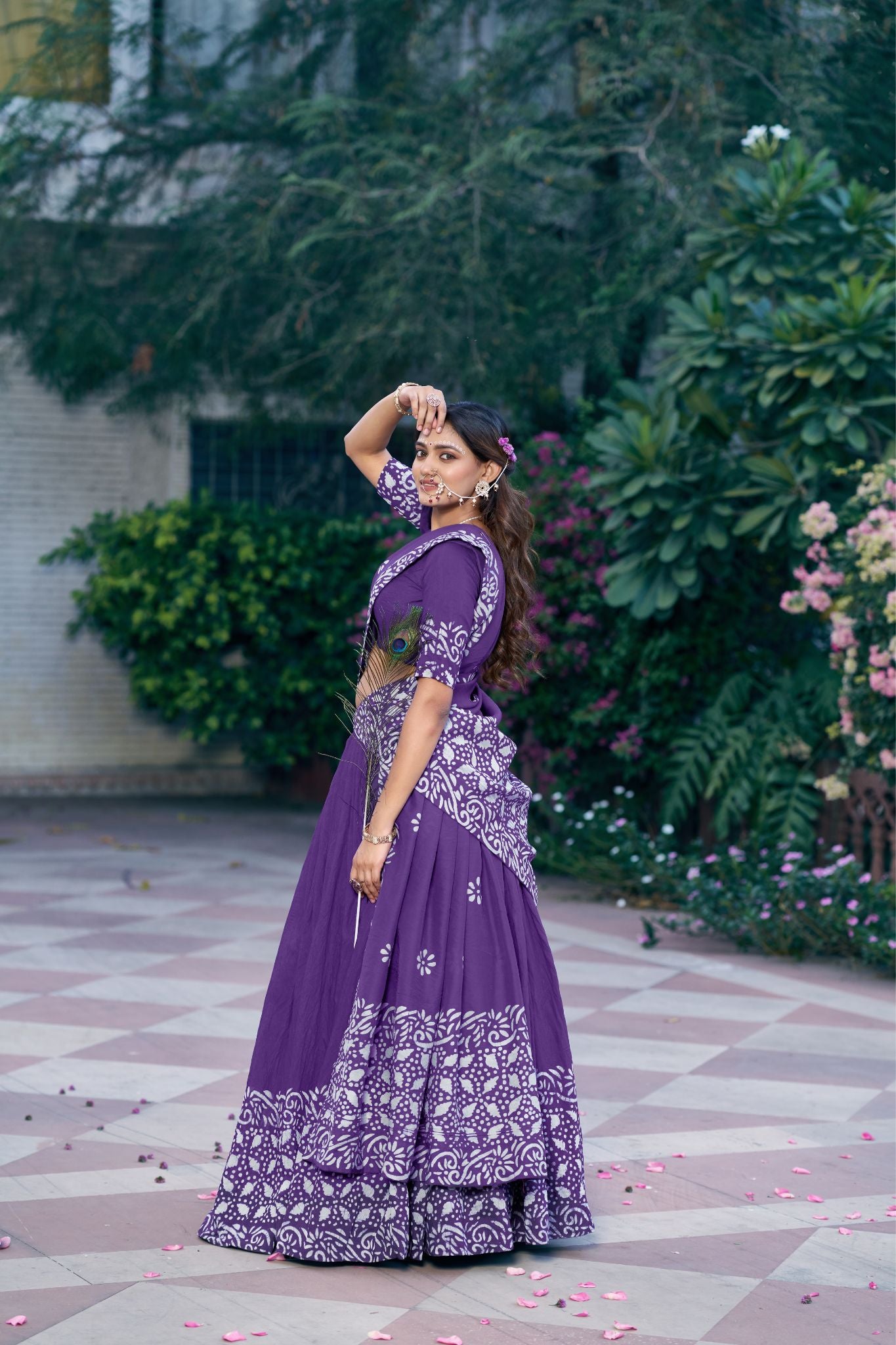 Festival Special Navratri And Janmashtami Gopi Dress For Women