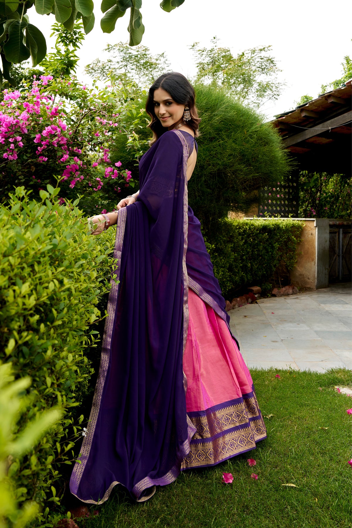Kanchipuram Silk Lehenga Choli