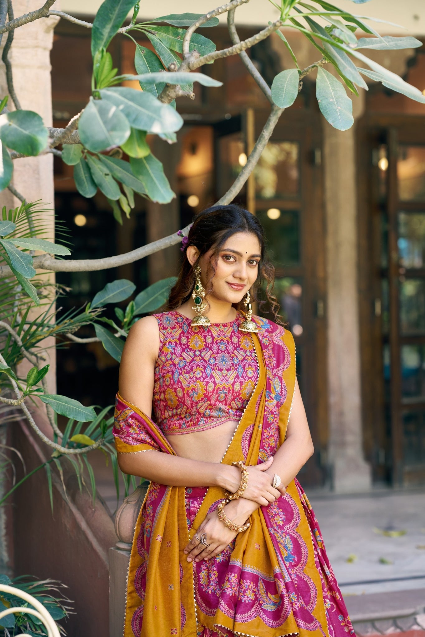 Premium Tasar Silk Lehenga Choli For Women