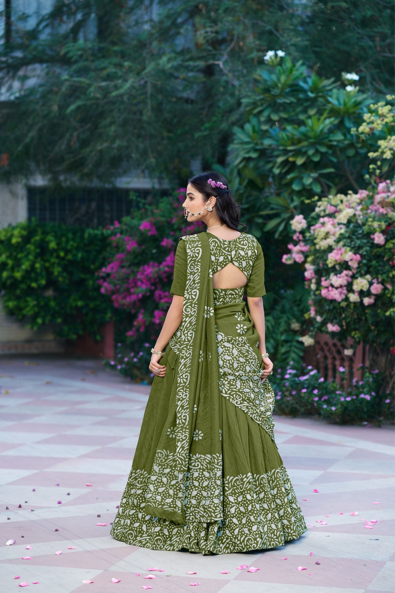 Festival Special Navratri And Janmashtami Gopi Dress For Women