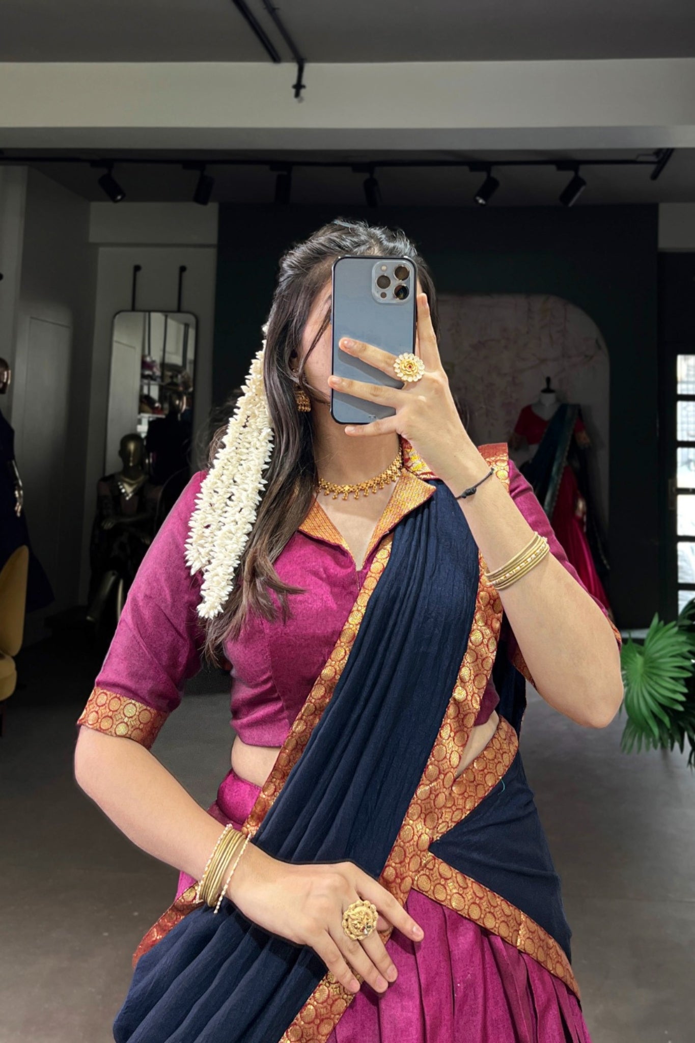 Beautiful Narayan Pet Cotton Zari Weaving Work Lehenga Choli