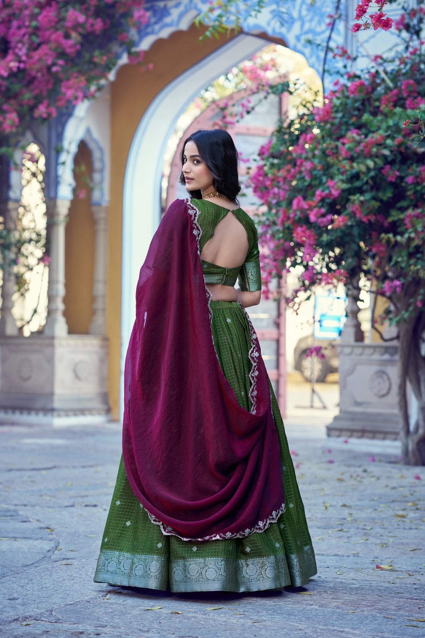 Onam Special Designer Lehenga Choli With Elegant Dupatta