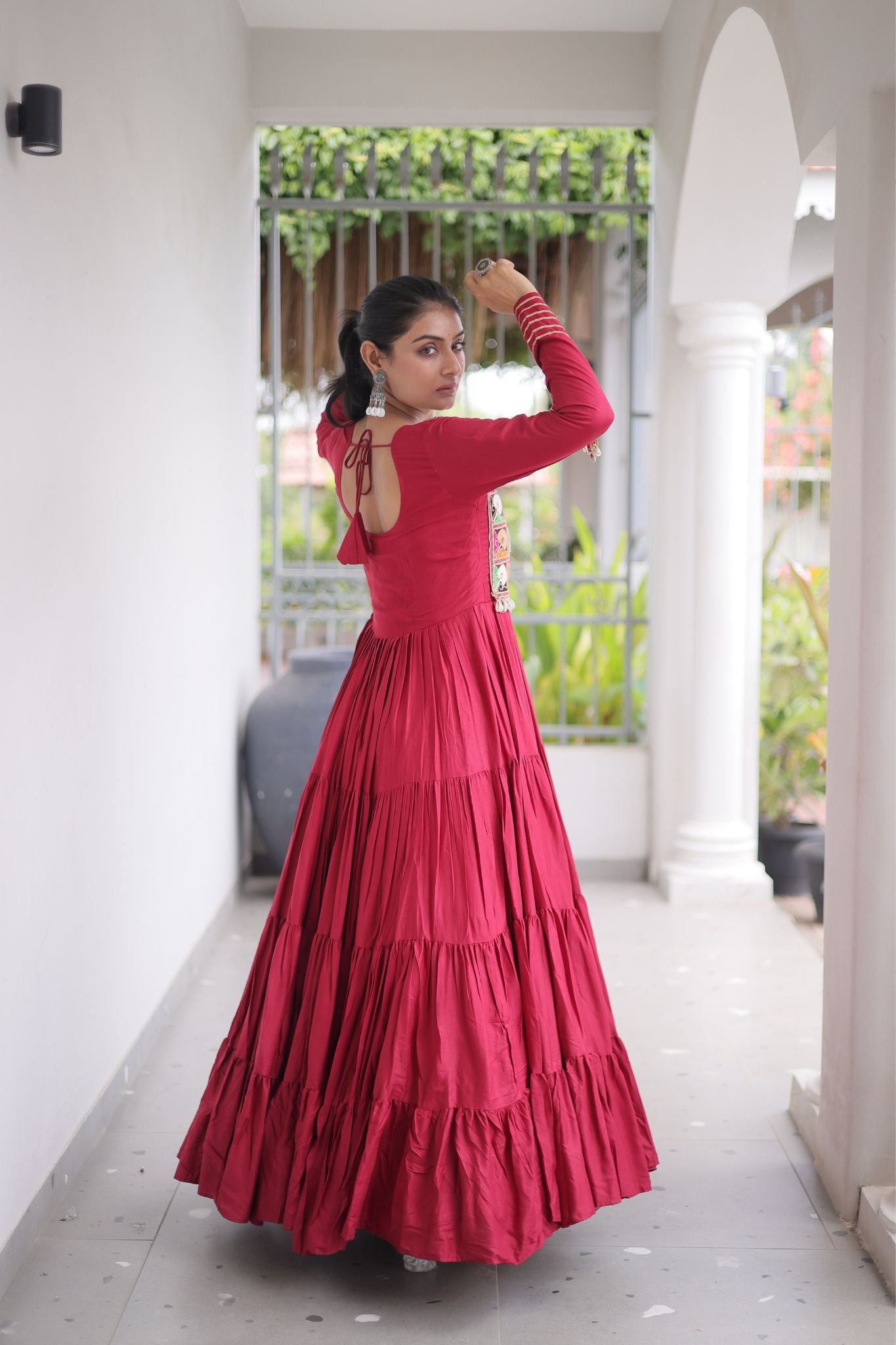 Raasrang Navratri Special Designer Gown for Women