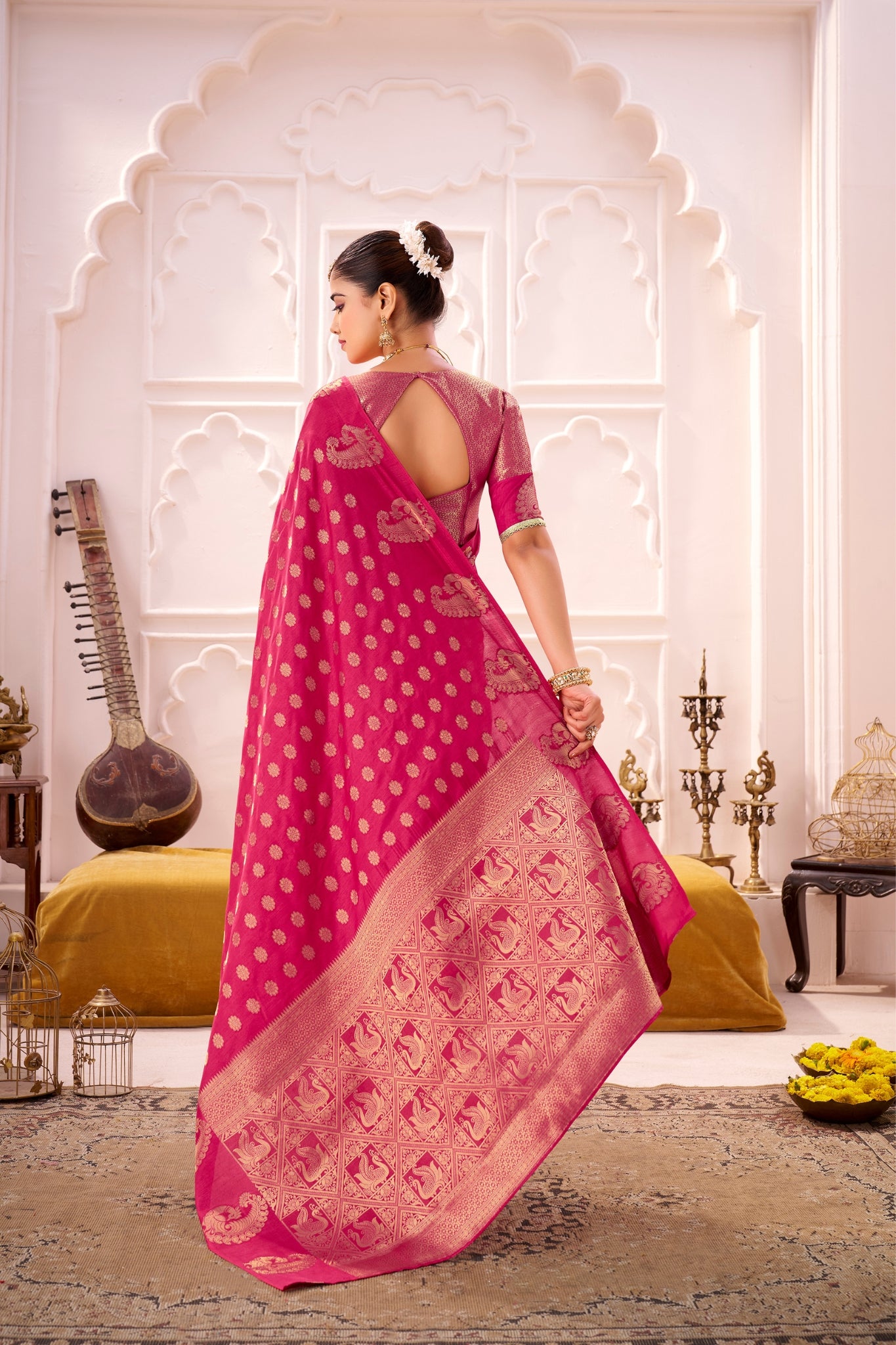Premium Designer Traditional Saree For Elegant Occasions