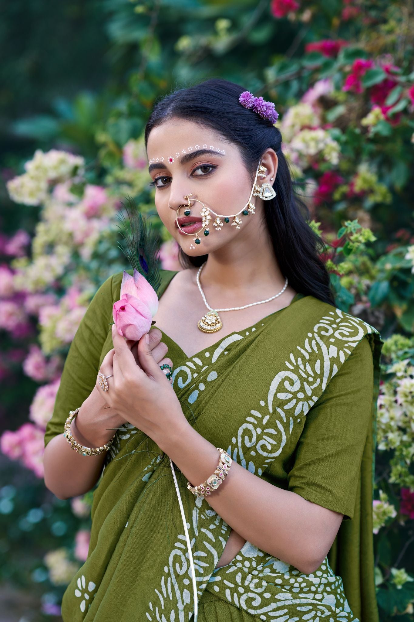 Festival Special Navratri And Janmashtami Gopi Dress For Women