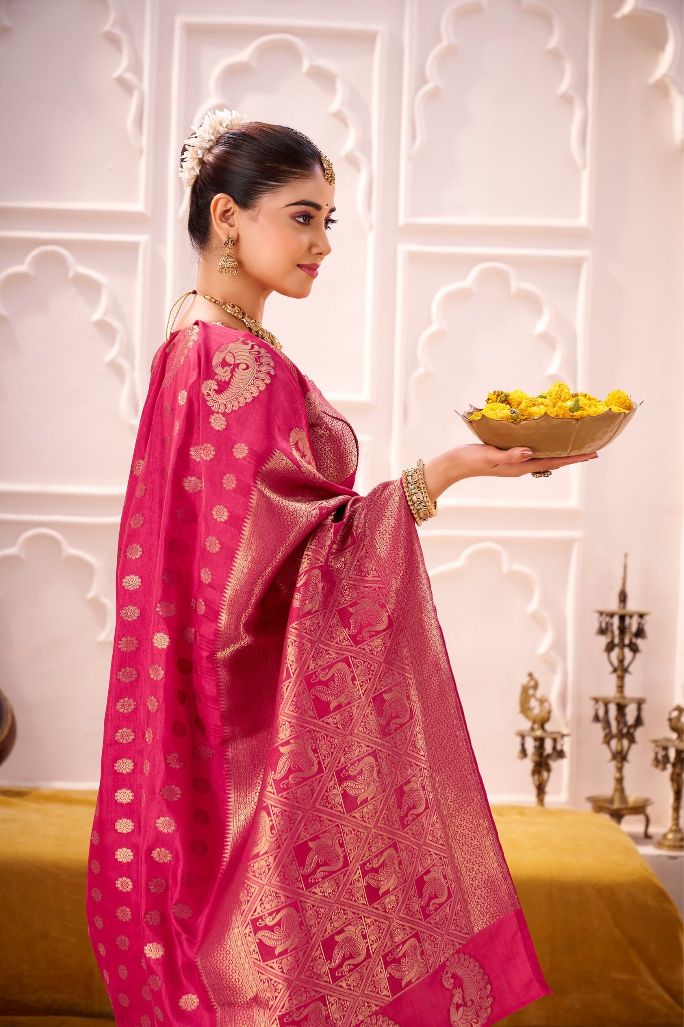 Premium Designer Traditional Saree For Elegant Occasions