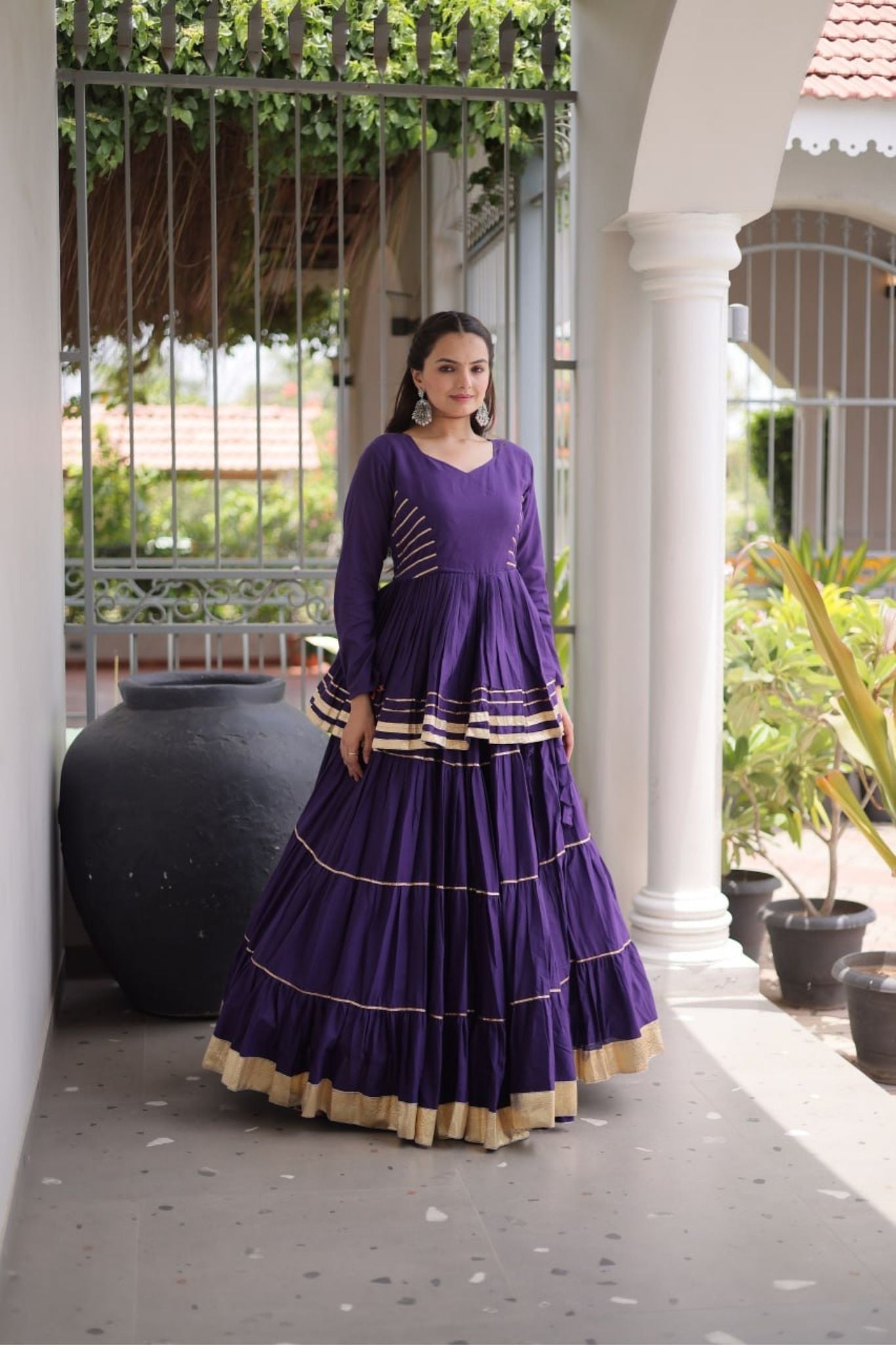 Raasrang Traditional Navratri Special Beautiful Cotton Lehenga Choli