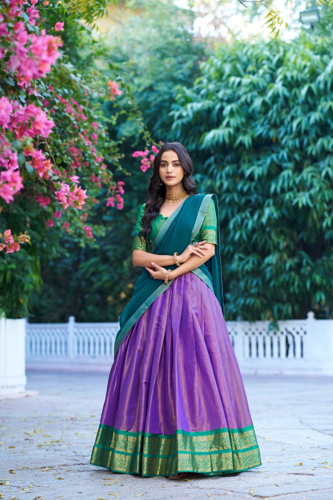 Kanchipuram Silk Lehenga Choli