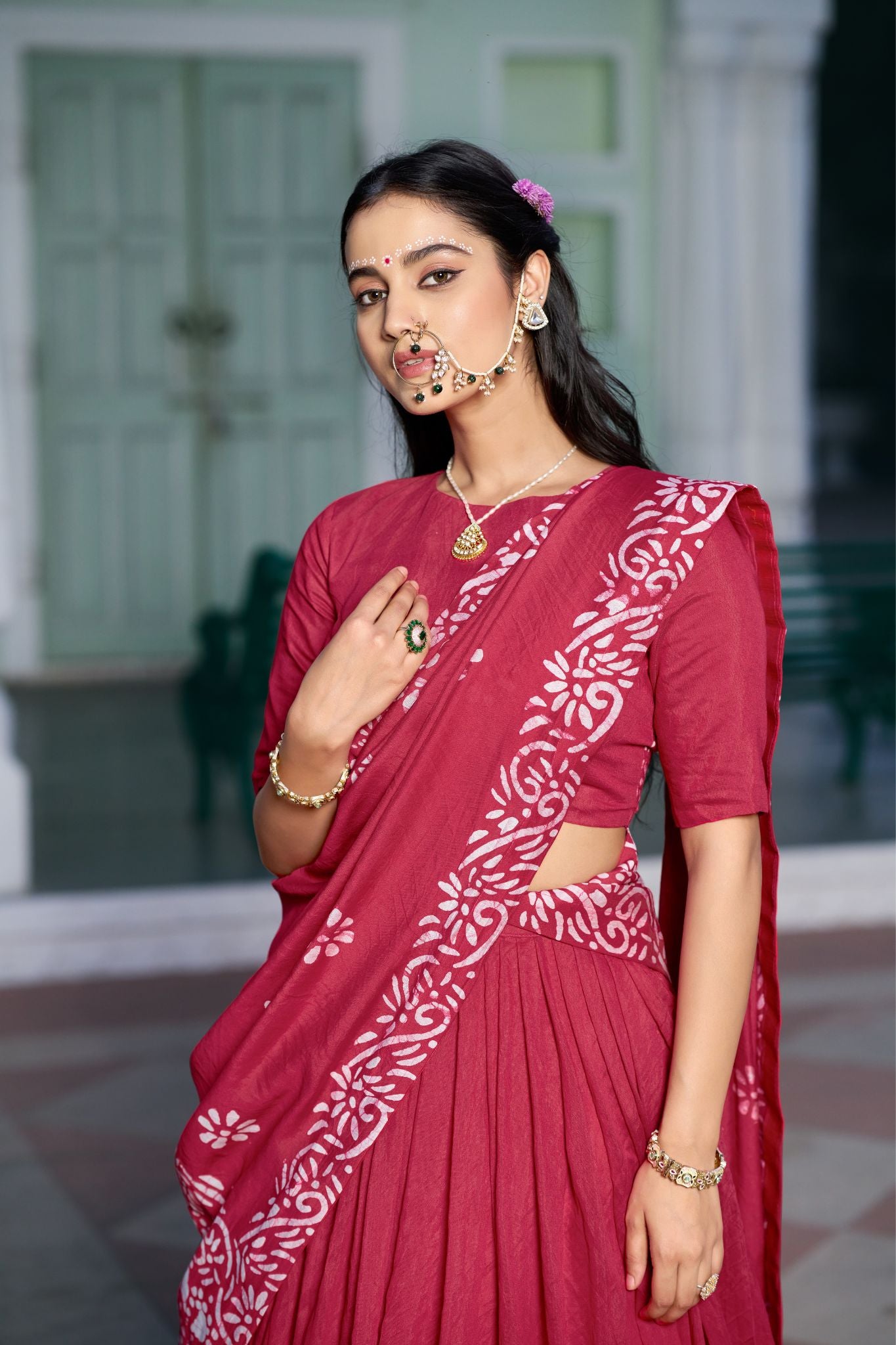 Festival Special Navratri And Janmashtami Gopi Dress For Women
