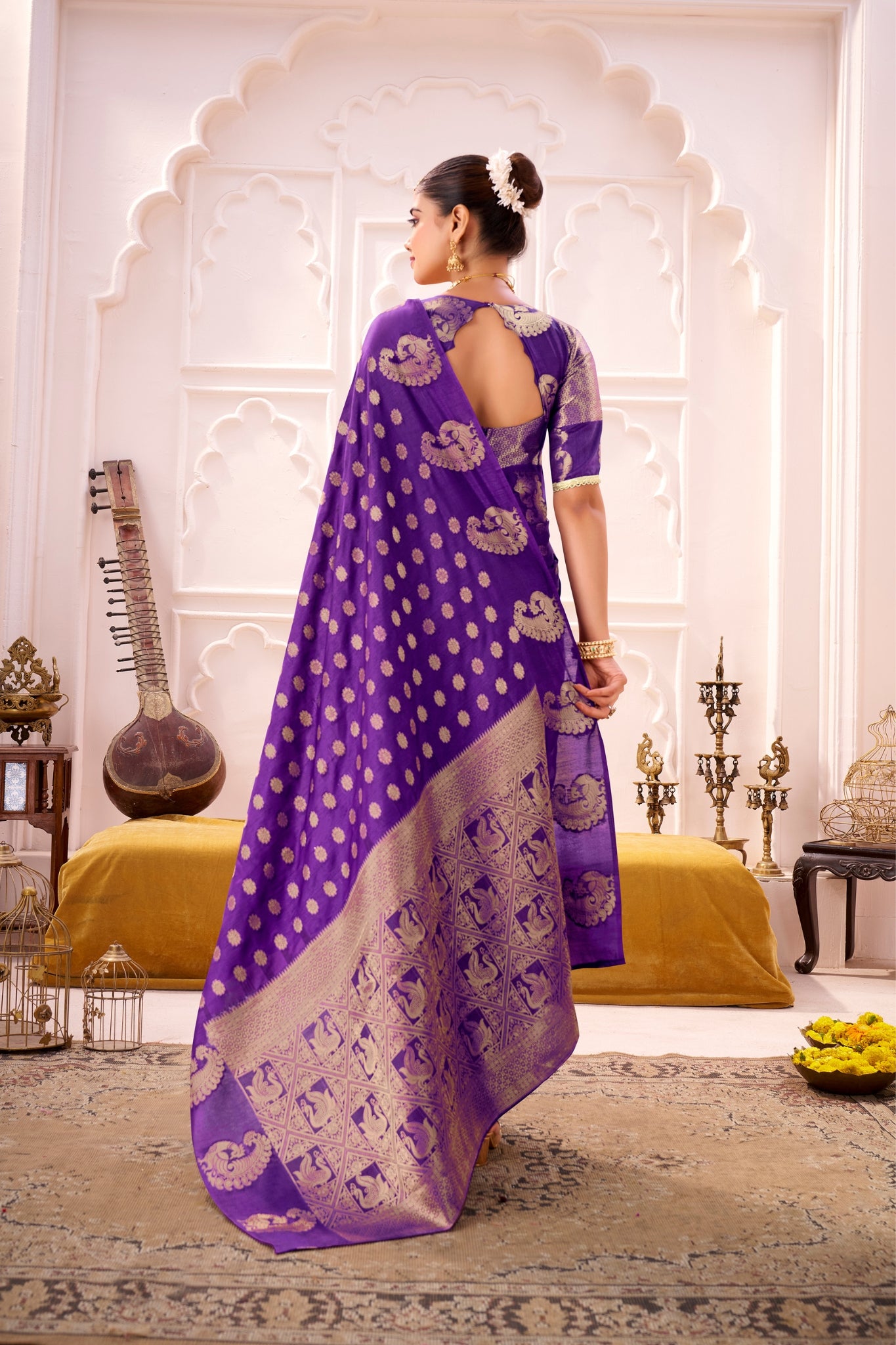 Premium Designer Traditional Saree For Elegant Occasions