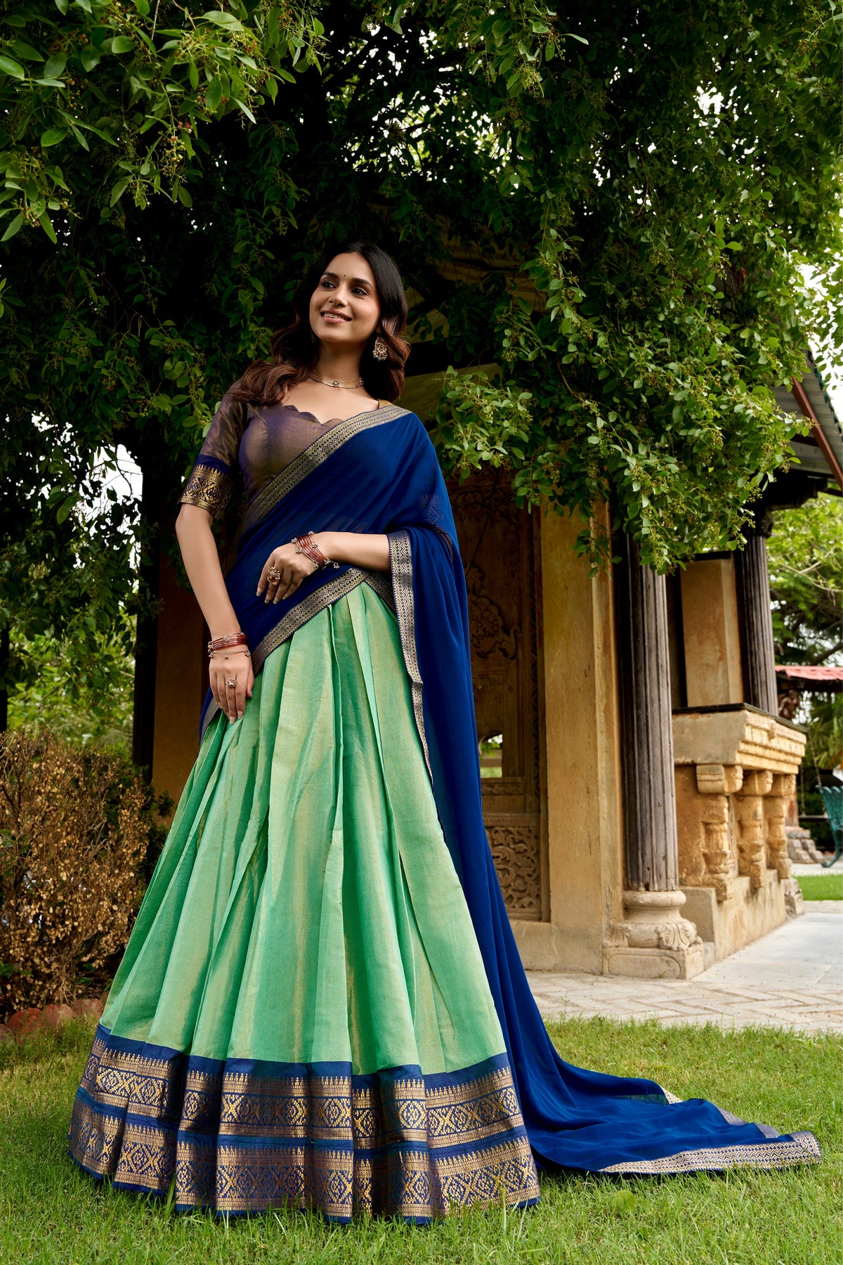 Kanchipuram Silk Lehenga Choli