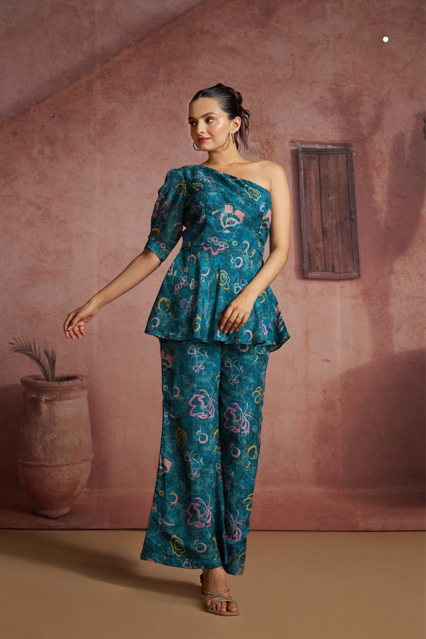 Premium Luxury Designer Blue Co Ord Set For Women