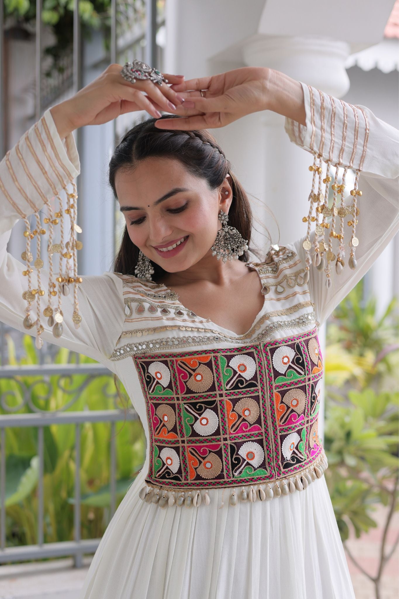 Raasrang Navratri Special Designer Gown for Women