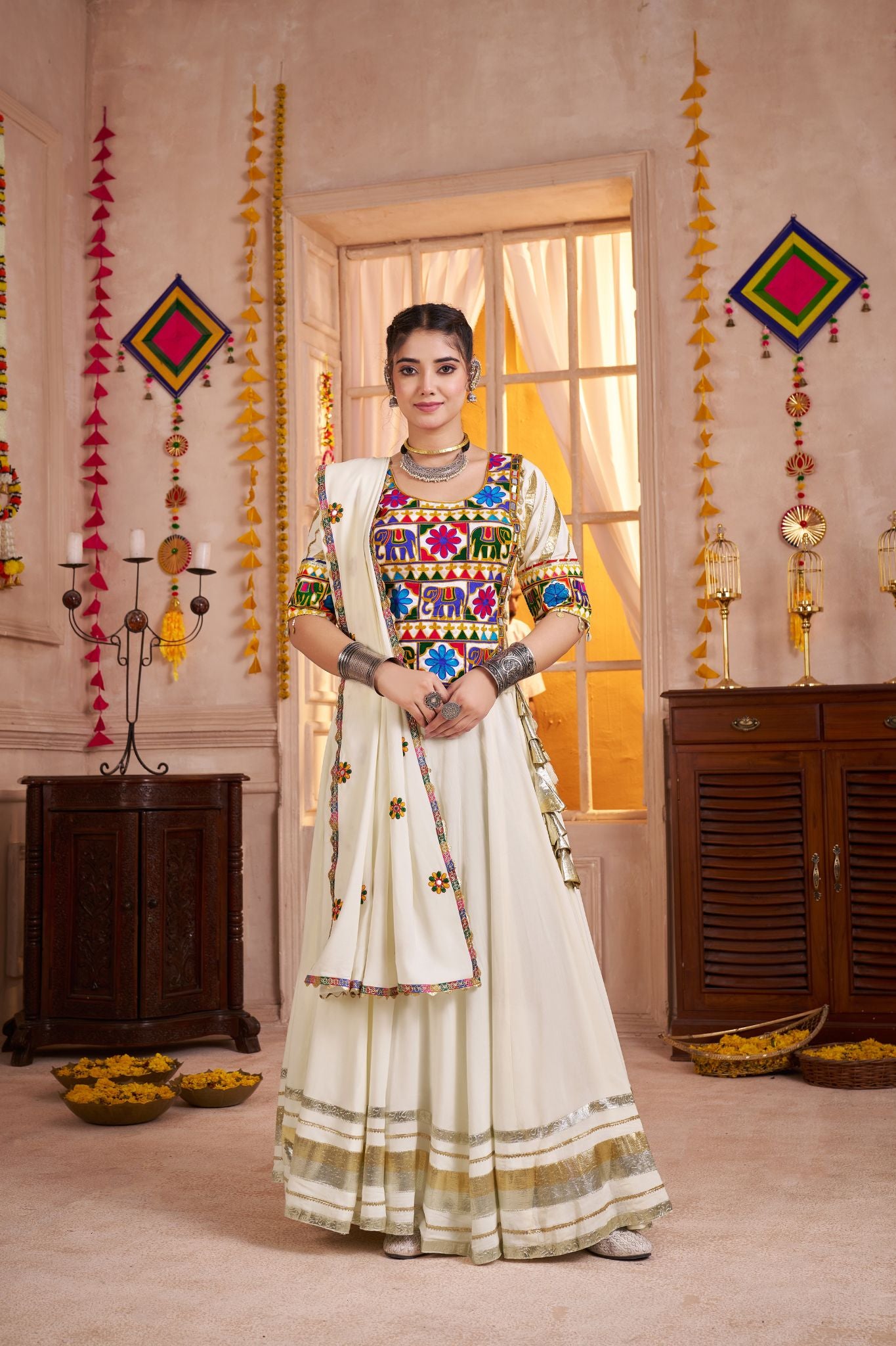 Traditional Elegance Navratri Designer Lehenga Choli
