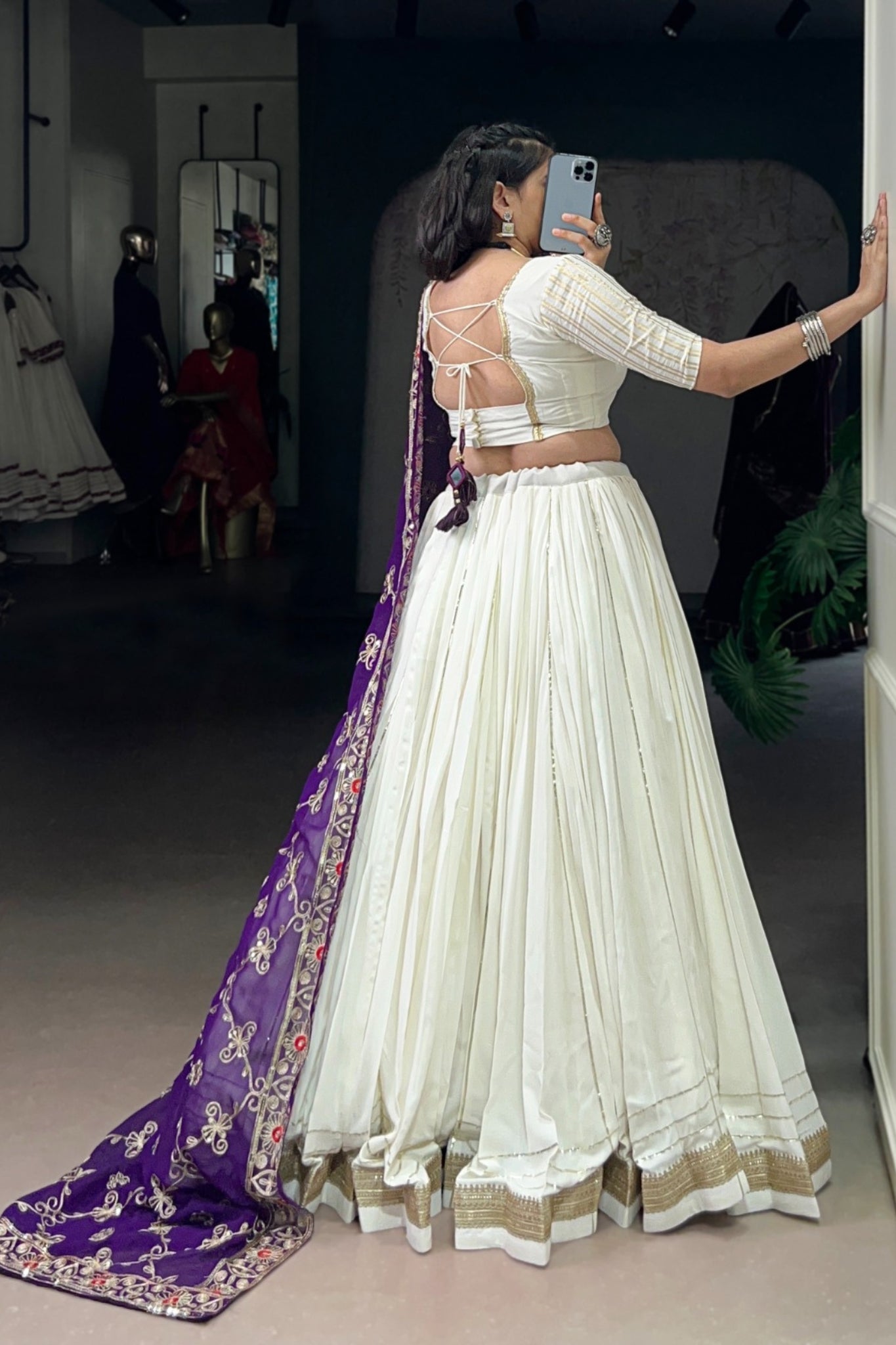 Pure Rayon Festive Designer Navratri Lehenga Choli