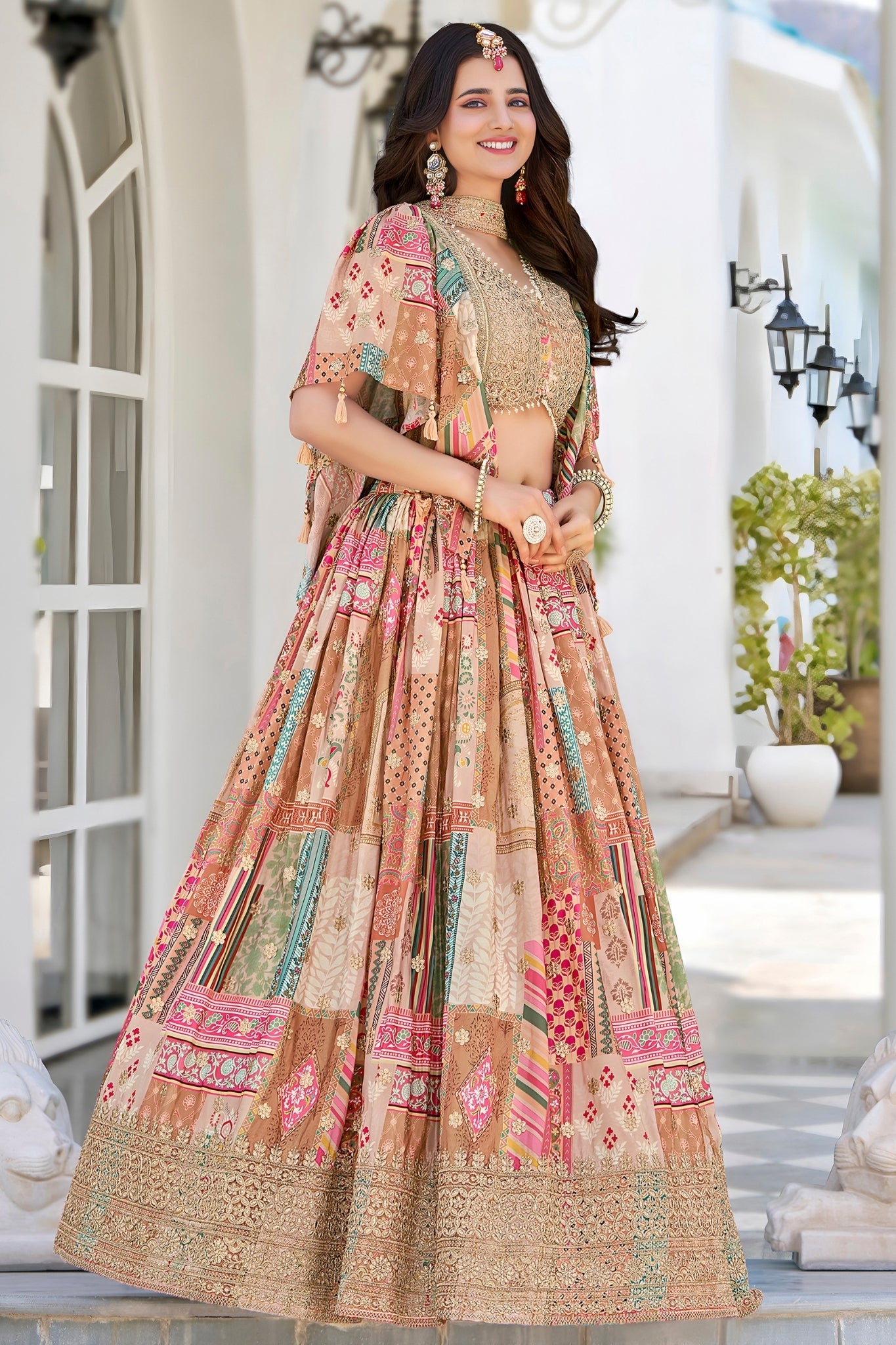 Ethereal Elegance Designer Wedding Lehenga Choli Set