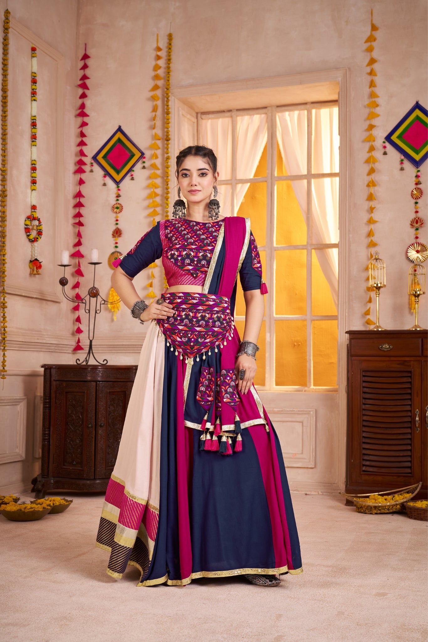 Designer Navratri Tradition Lehenga Choli Set