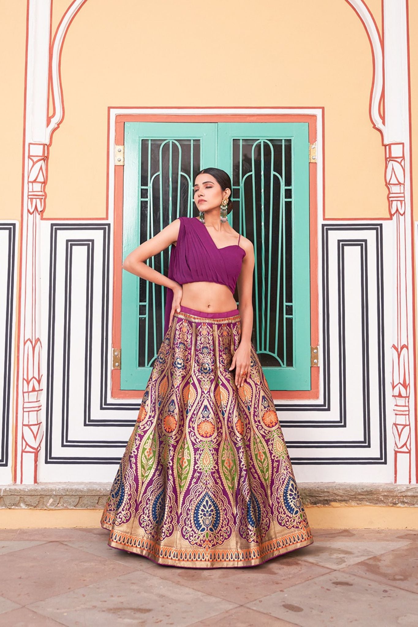 Traditional Designer Banarasi Lehenga