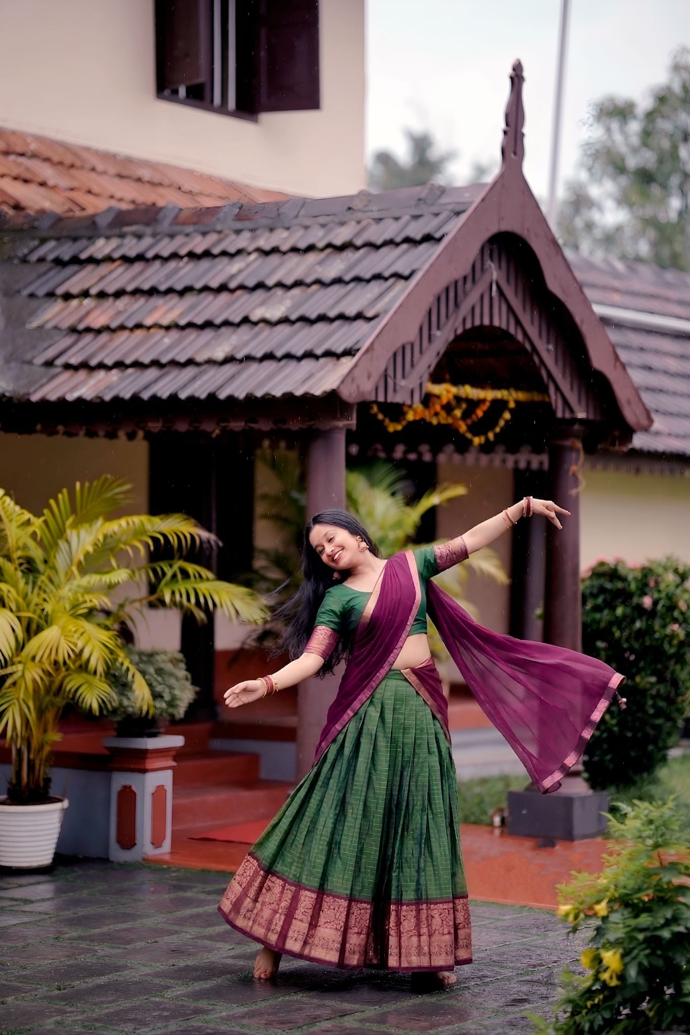 Premium Zari Weaving Work Lehenga Choli