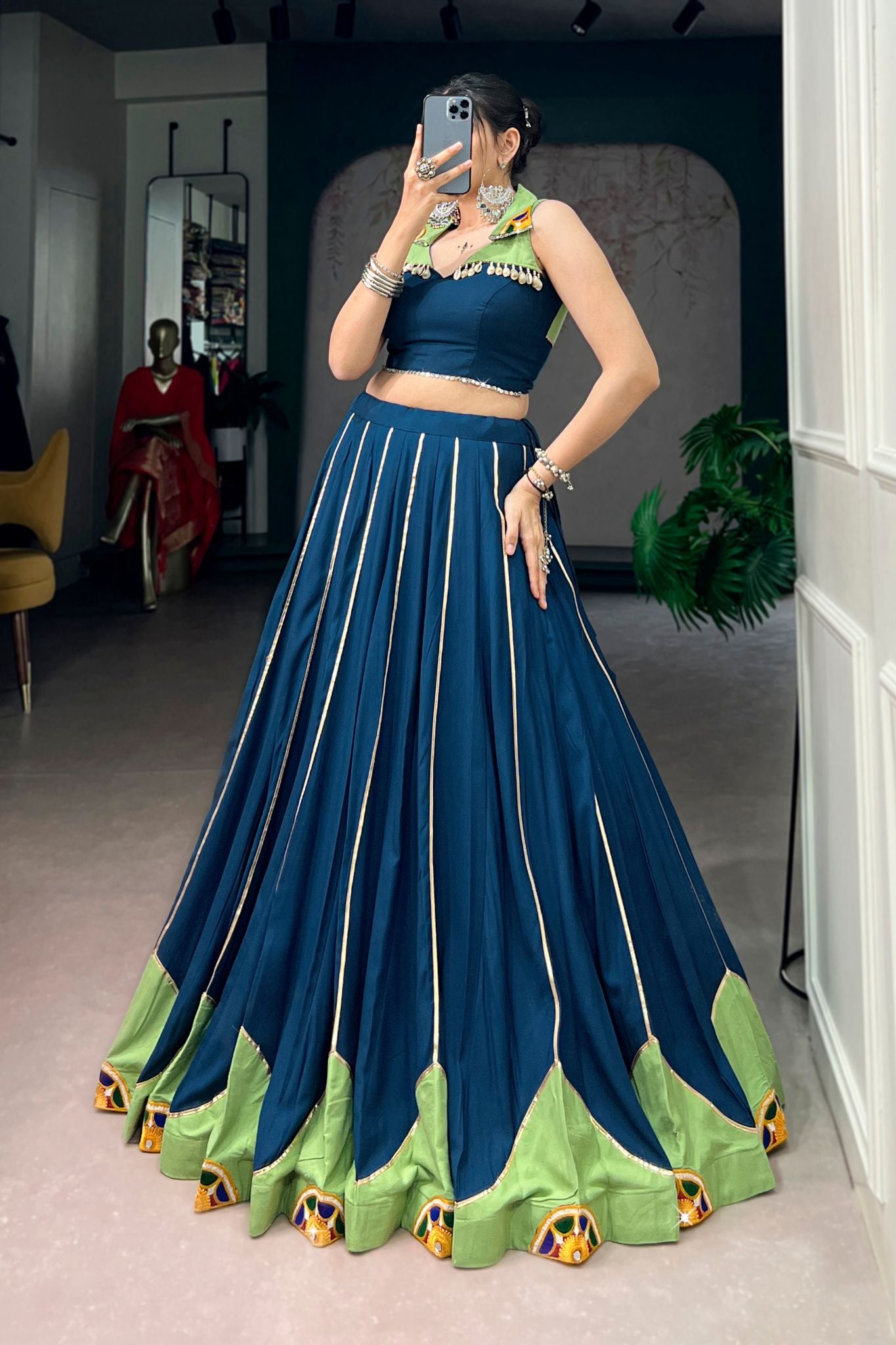 Raasrang Designer Navratri Festival Lehenga Choli For Women