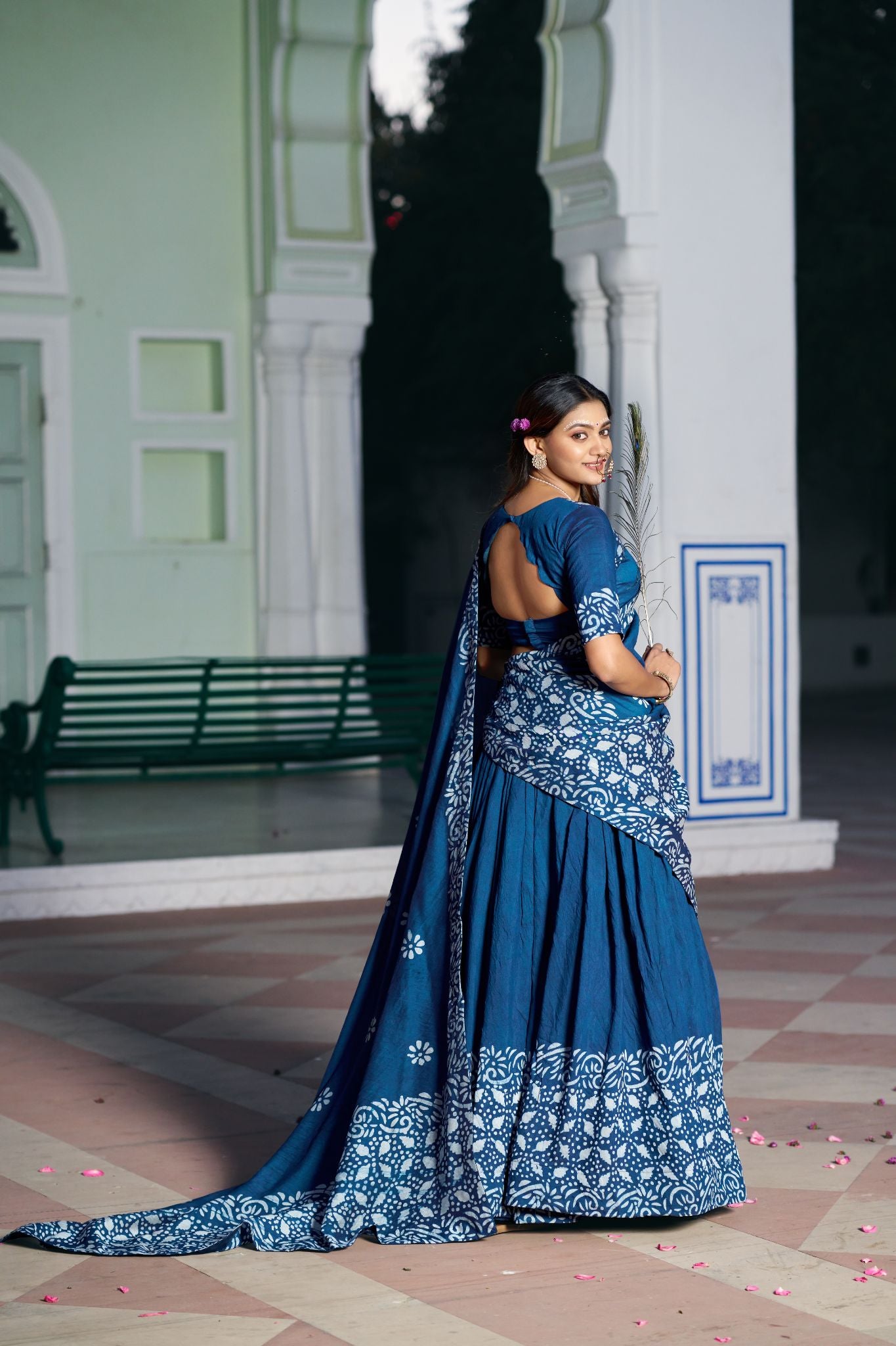 Festival Special Navratri And Janmashtami Gopi Dress For Women