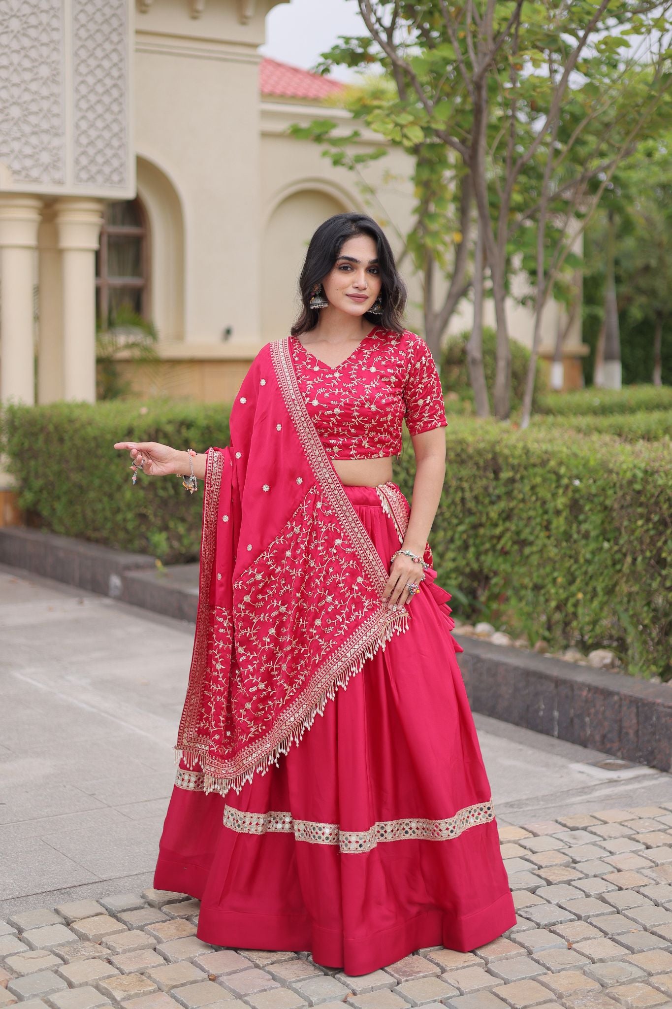 Designer Wedding And  Festive Glory Satin Premium Lehenga Choli
