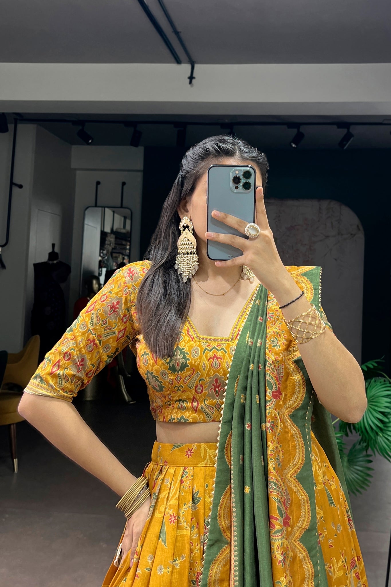 Premium Tasar Silk Lehenga Choli For Women