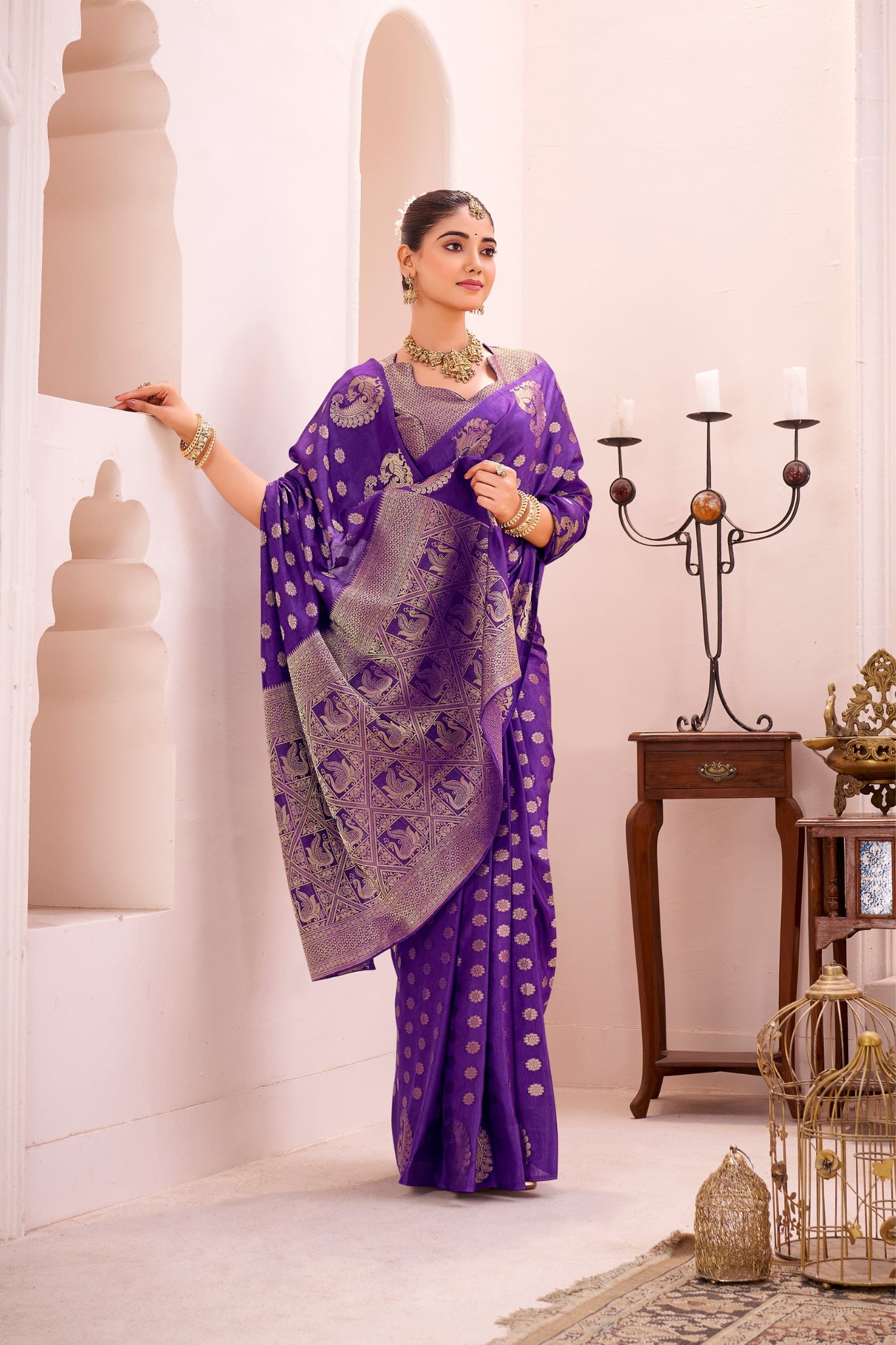 Premium Designer Traditional Saree For Elegant Occasions
