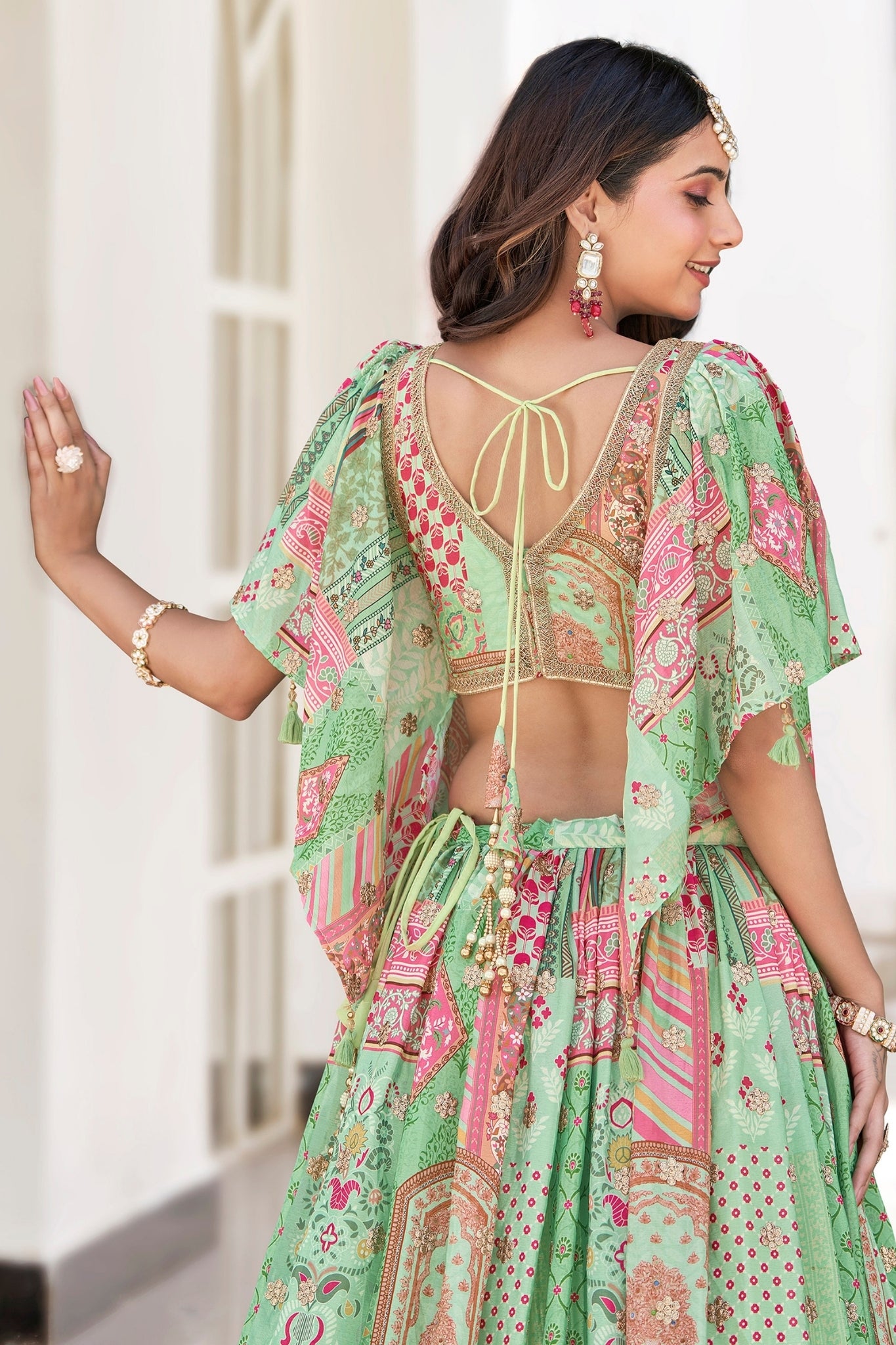 Ethereal Elegance Designer Wedding Lehenga Choli Set
