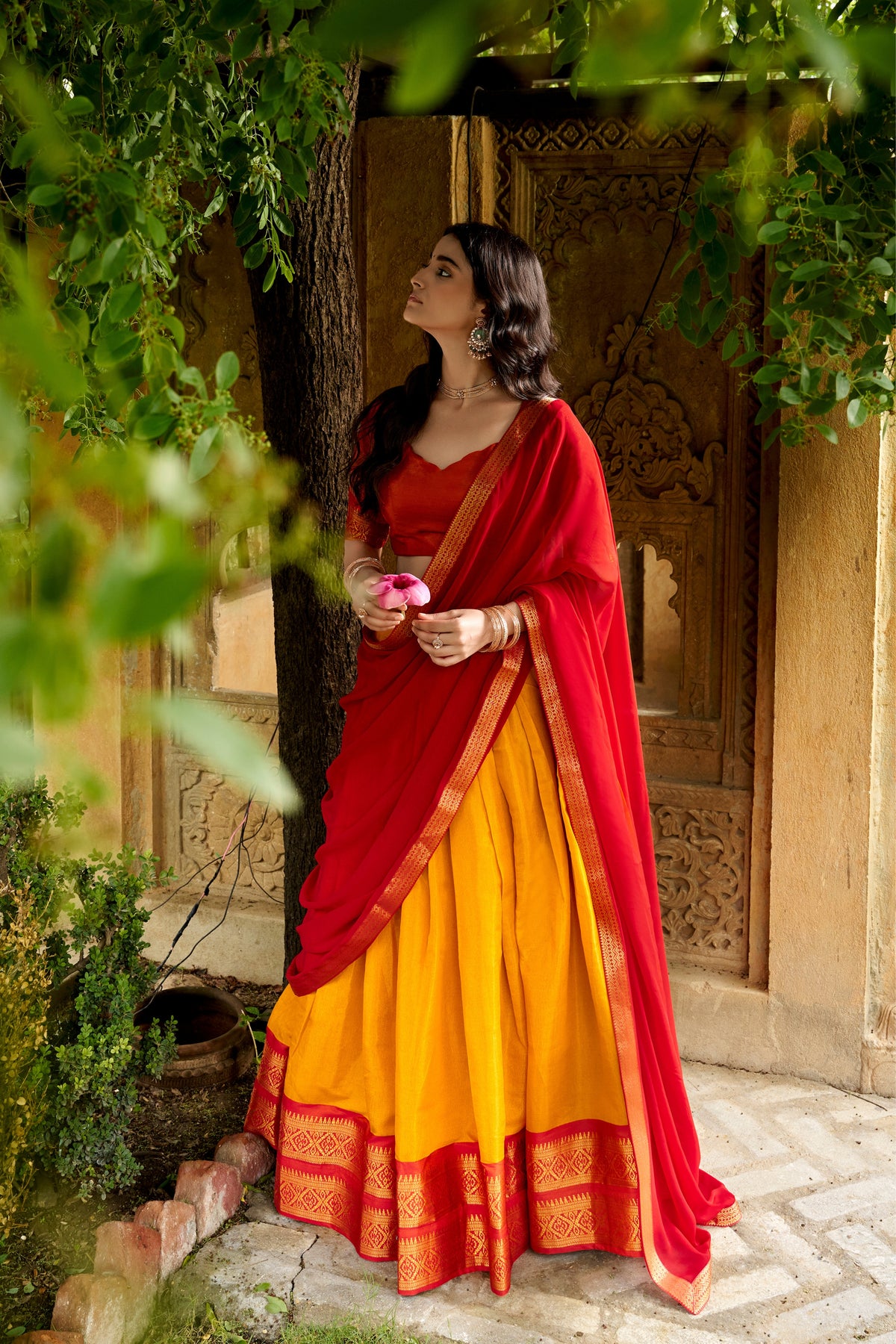 Kanchipuram Silk Lehenga Choli