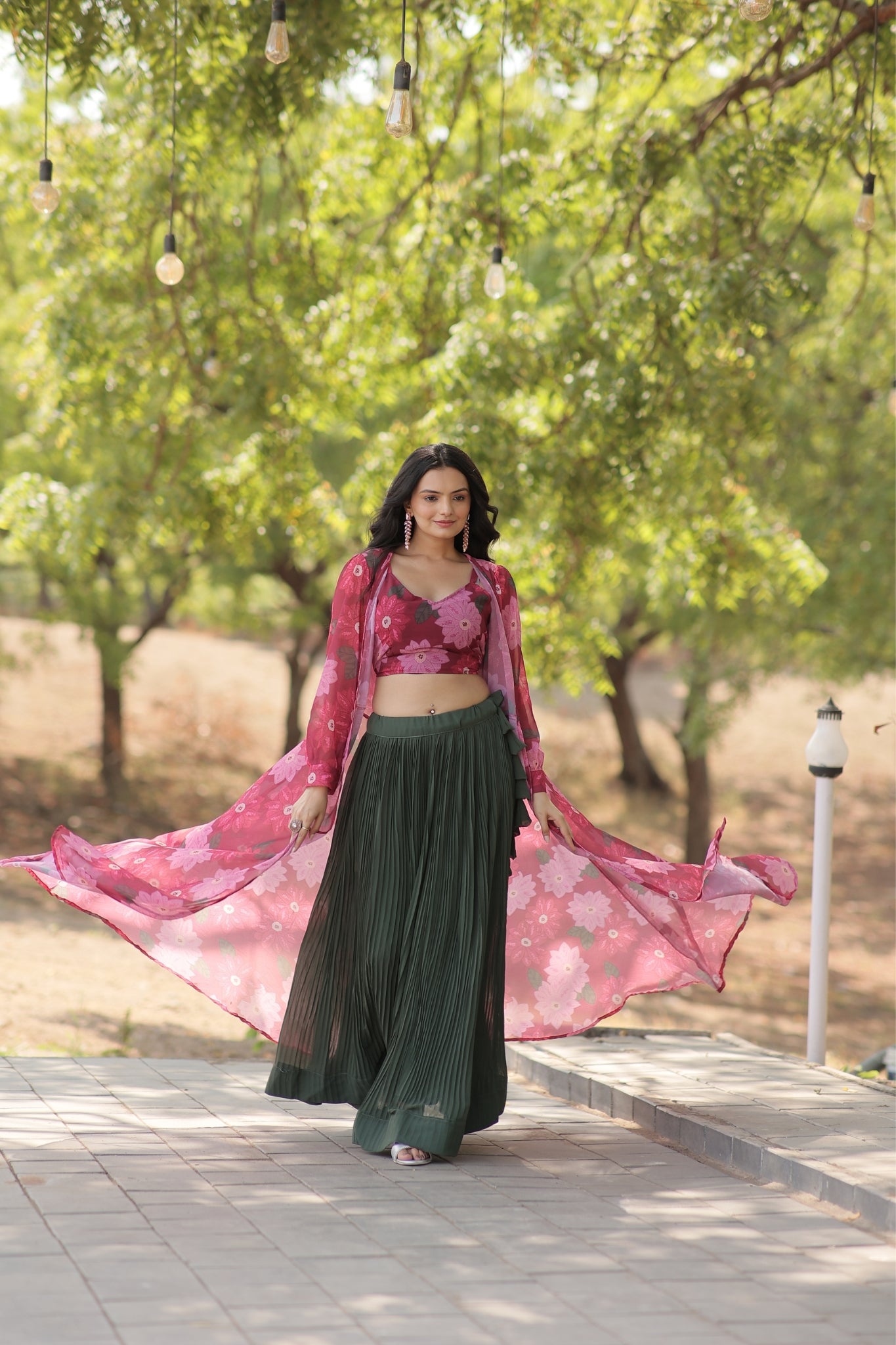 Beautiful Georgette Printed Lehenga Choli