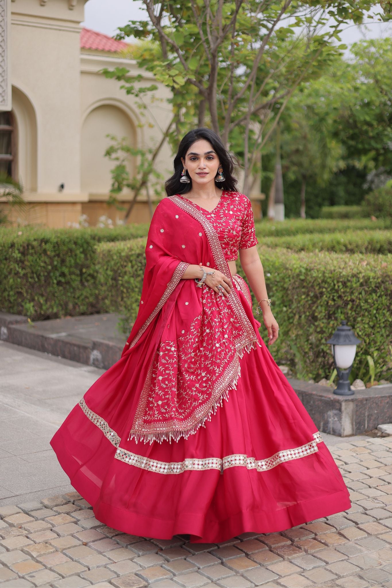 Designer Wedding And  Festive Glory Satin Premium Lehenga Choli