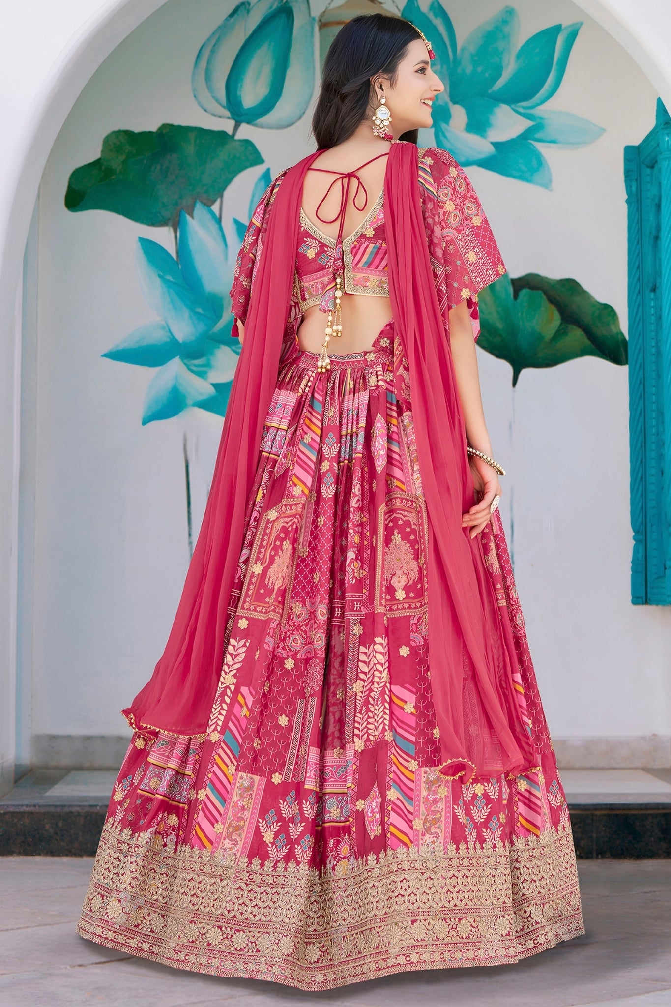 Ethereal Elegance Designer Wedding Lehenga Choli Set