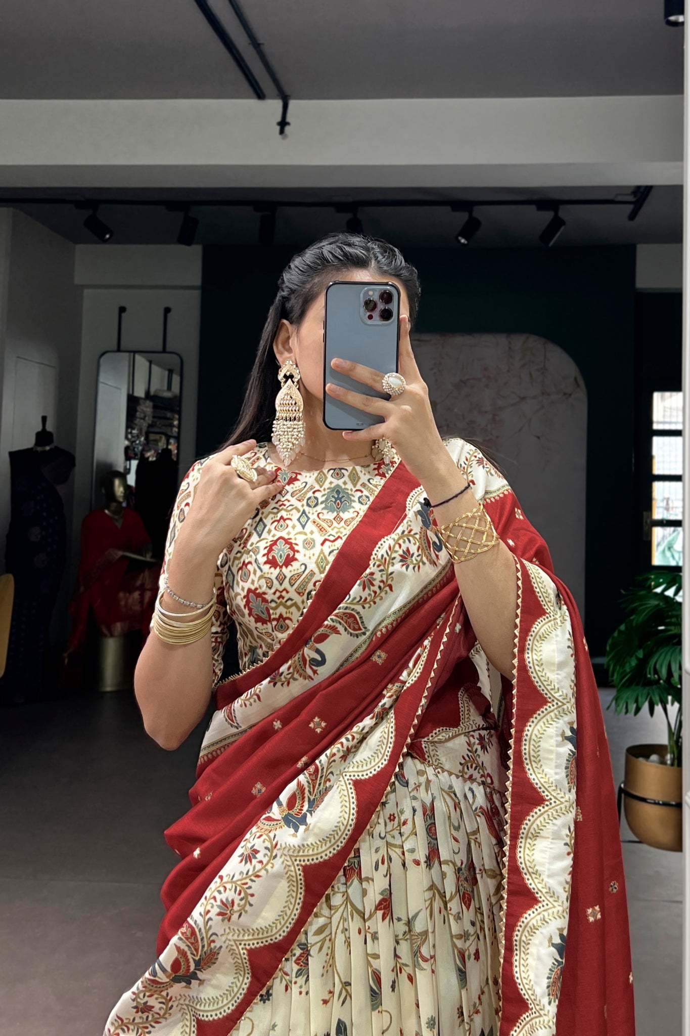 Premium Tasar Silk Lehenga Choli For Women
