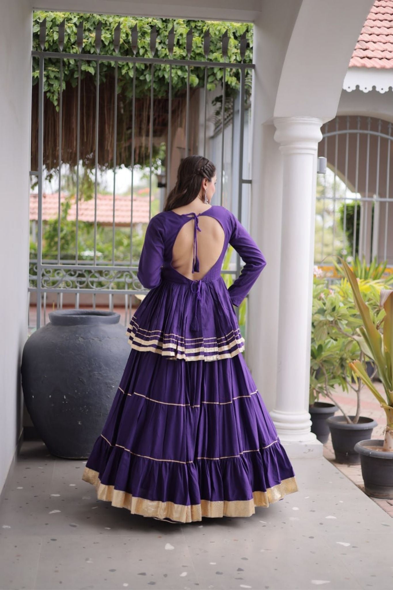Raasrang Traditional Navratri Special Beautiful Cotton Lehenga Choli