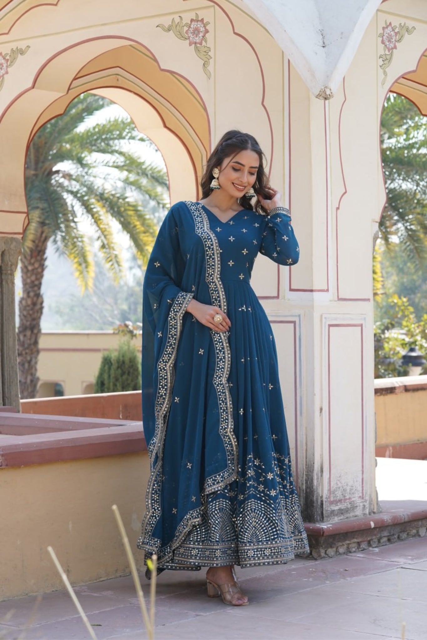 Beauty Of Designer Readymade Gown Collections