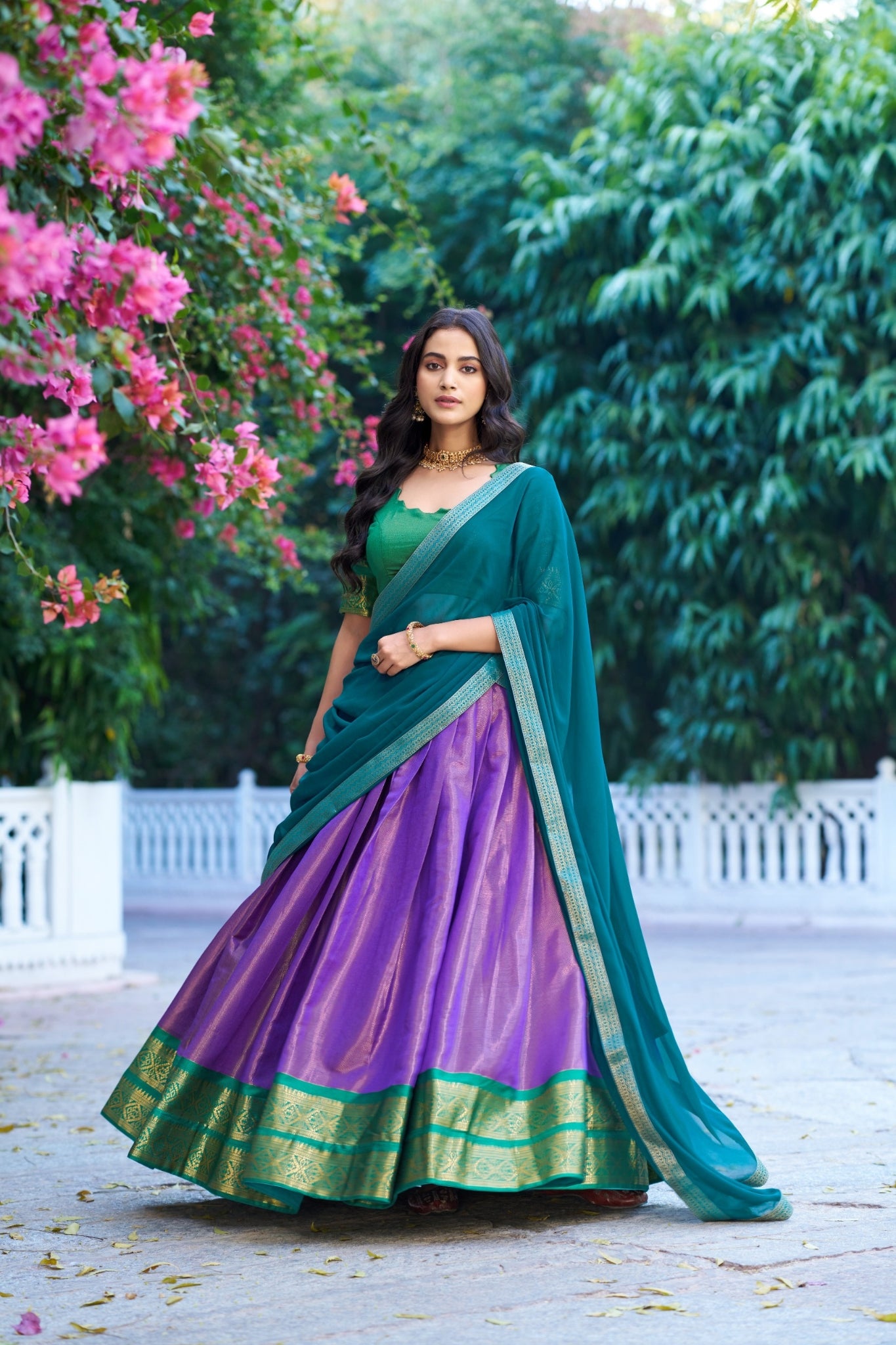 Kanchipuram Silk Lehenga Choli