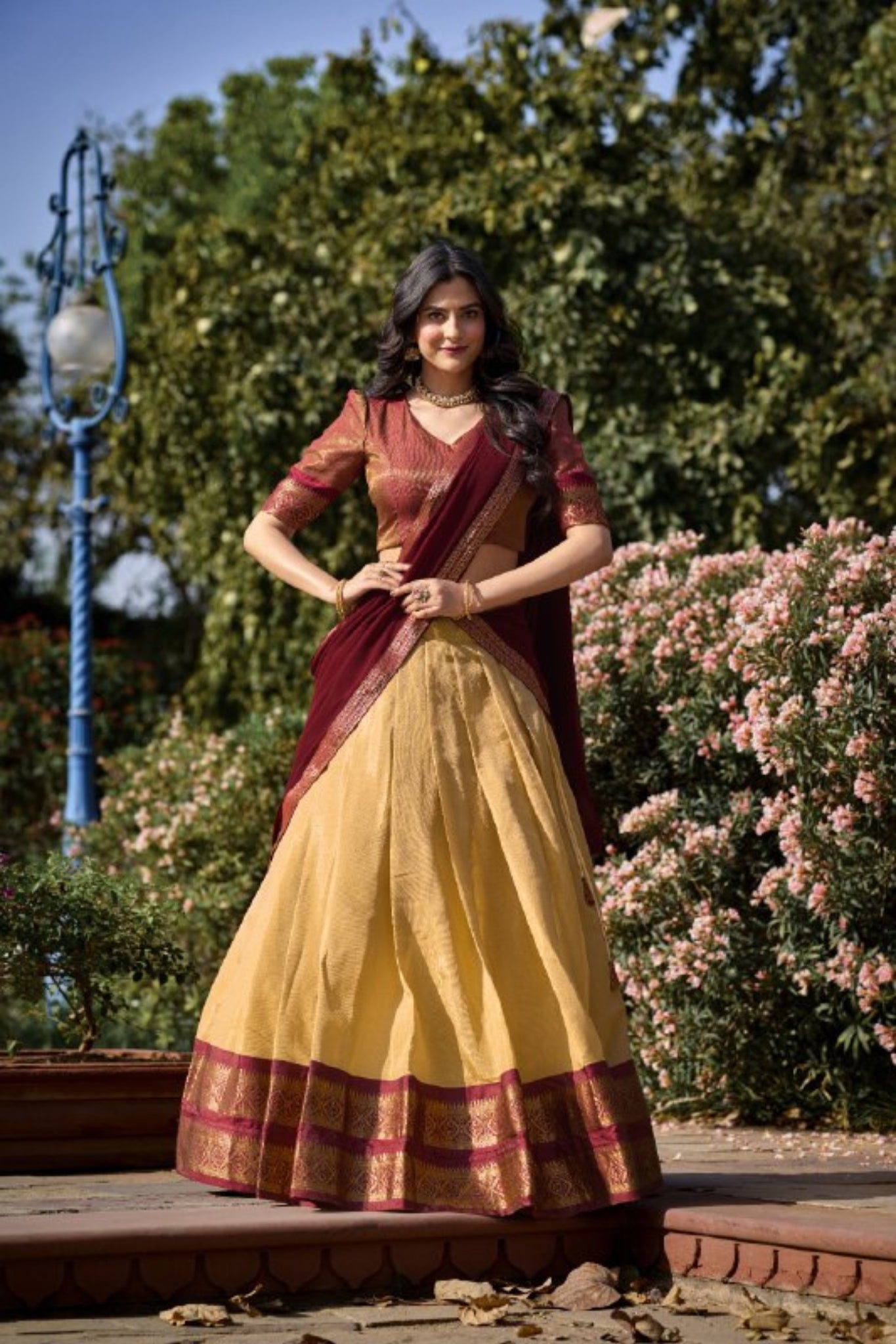 Kanchipuram Silk Lehenga Choli