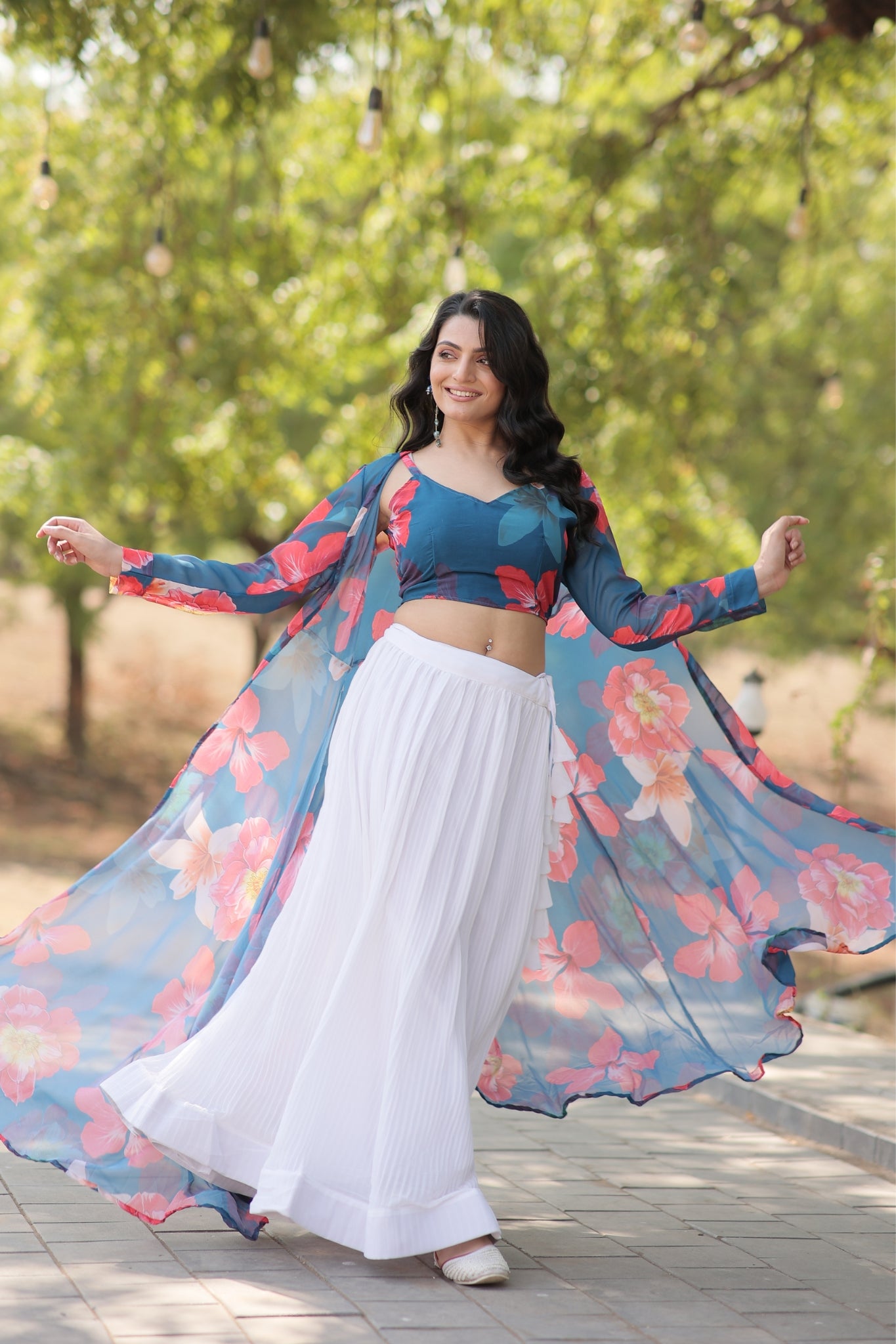 Beautiful Georgette Printed Lehenga Choli