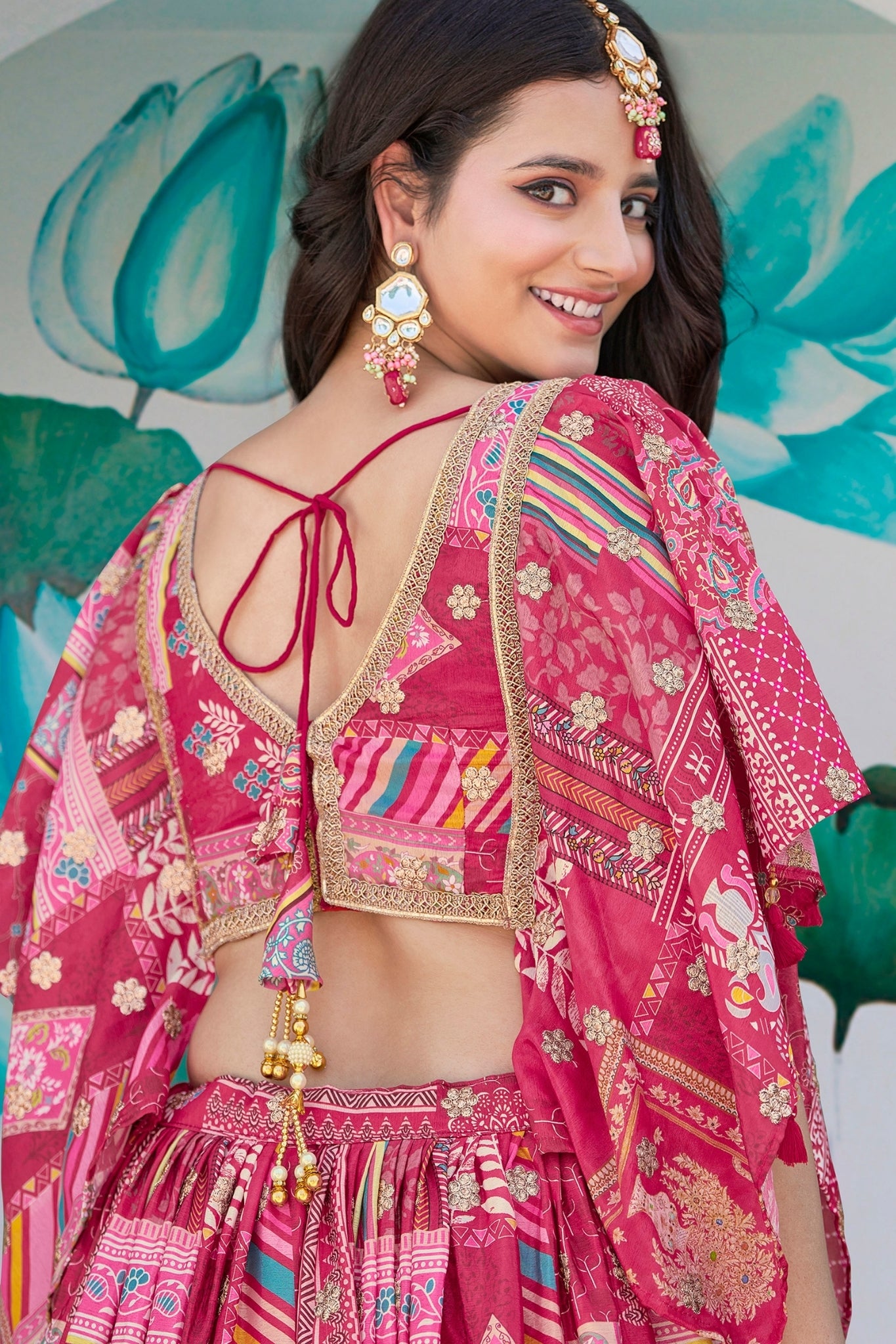 Ethereal Elegance Designer Wedding Lehenga Choli Set