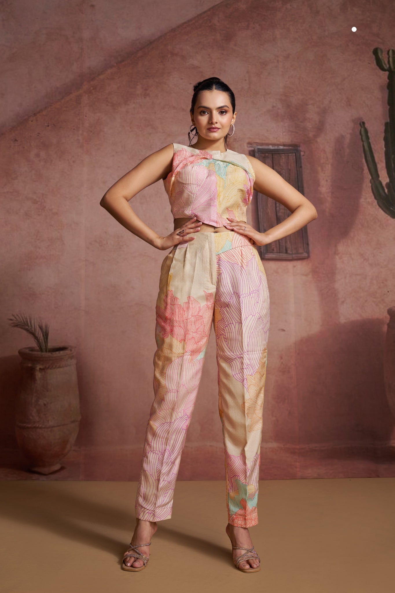 Classic Pure Muslin Silk Co-Ord Set